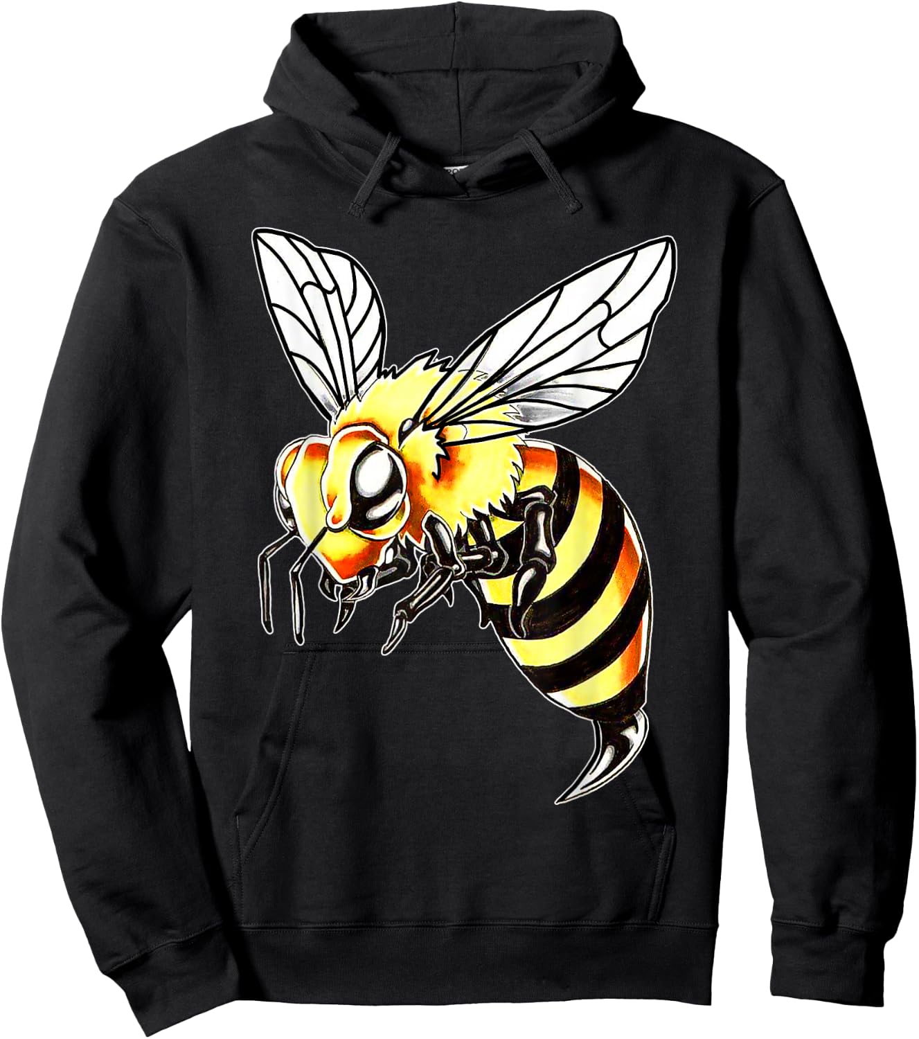 Bee Wasp, Hornet, Bumblebee , Black, S Hoodie - Hoodie | Black