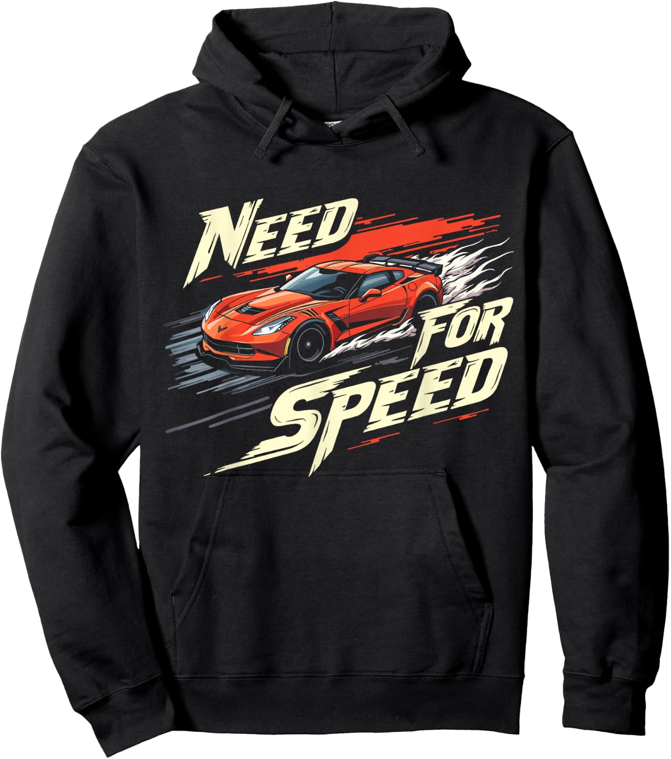 Need for Speed High-Octane Racing Graphic Design , black Hoodie - Hoodie | Black