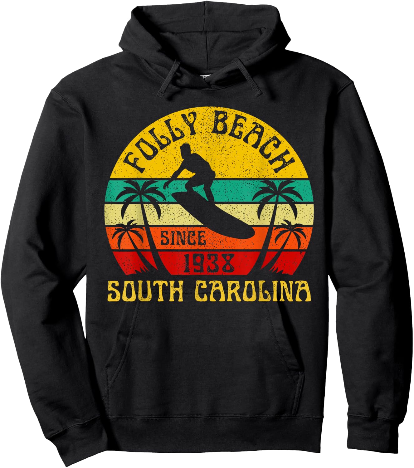 Folly Beach Hoodie - Hoodie | Black