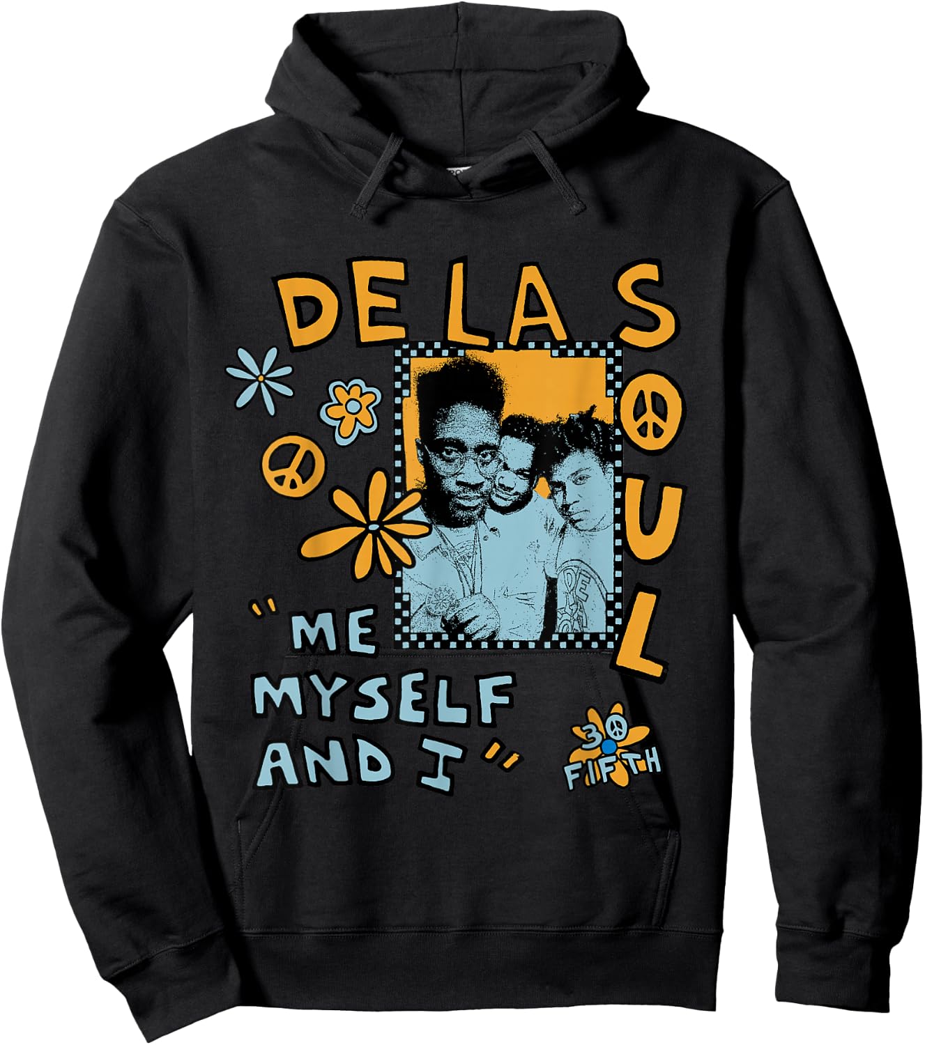 Official De La Soul Me Me And I Hoodie - Hoodie | Black