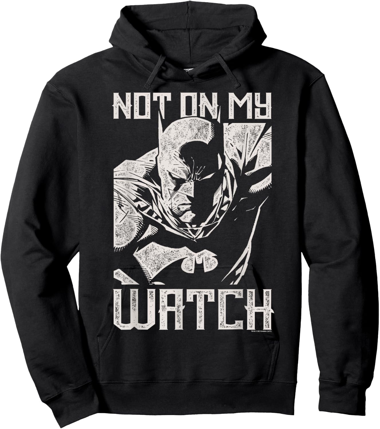 Batman Not On My Watch Illustration Hoodie - Hoodie | Black