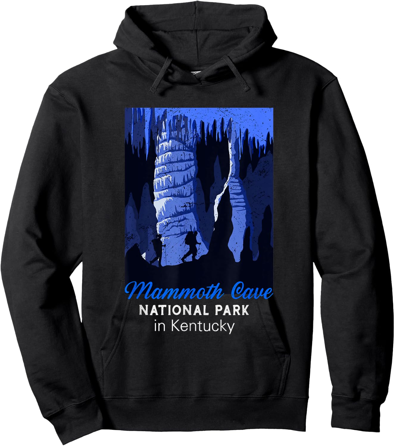 Mammoth Cave National Park Kentucky Hoodie - Hoodie | Black