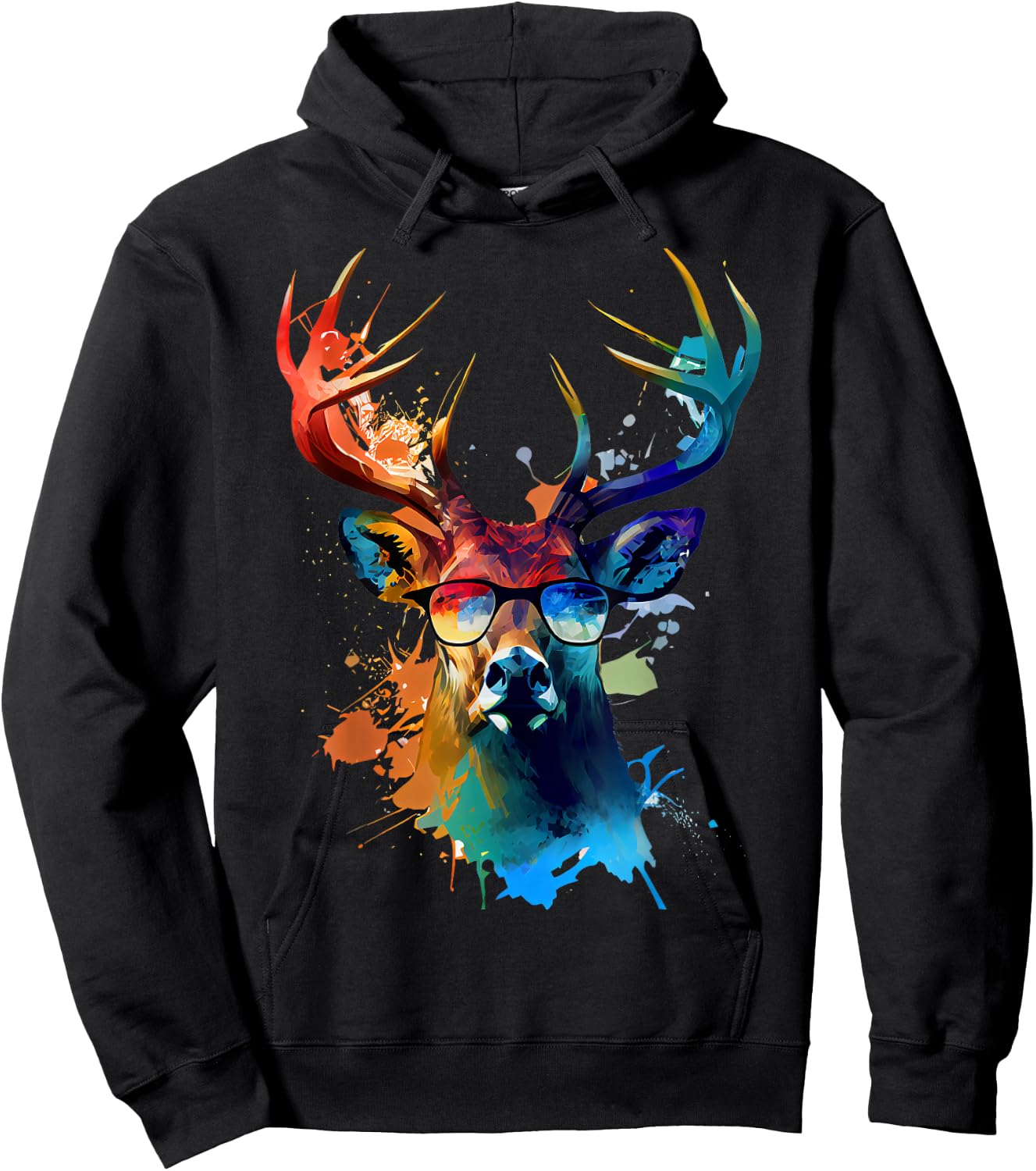 Hirsch Hoodie - Hoodie | Black