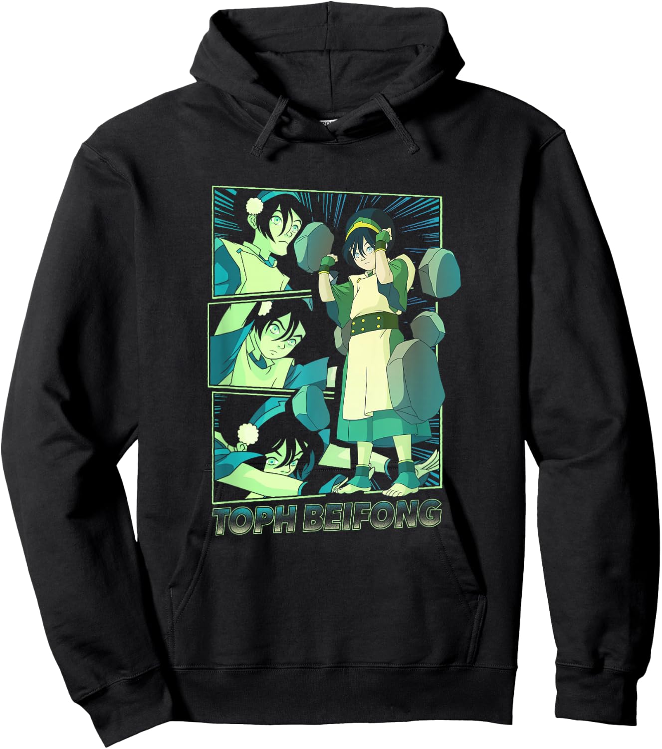 Avatar: The Last Airbender Toph Beifong Earthbending Master Hoodie - Hoodie | Black