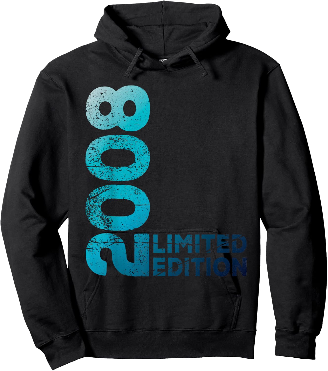 16. Geburtstag Junge Mädchen 16 Jahre Limited Edition 2008 Hoodie - Hoodie | Black