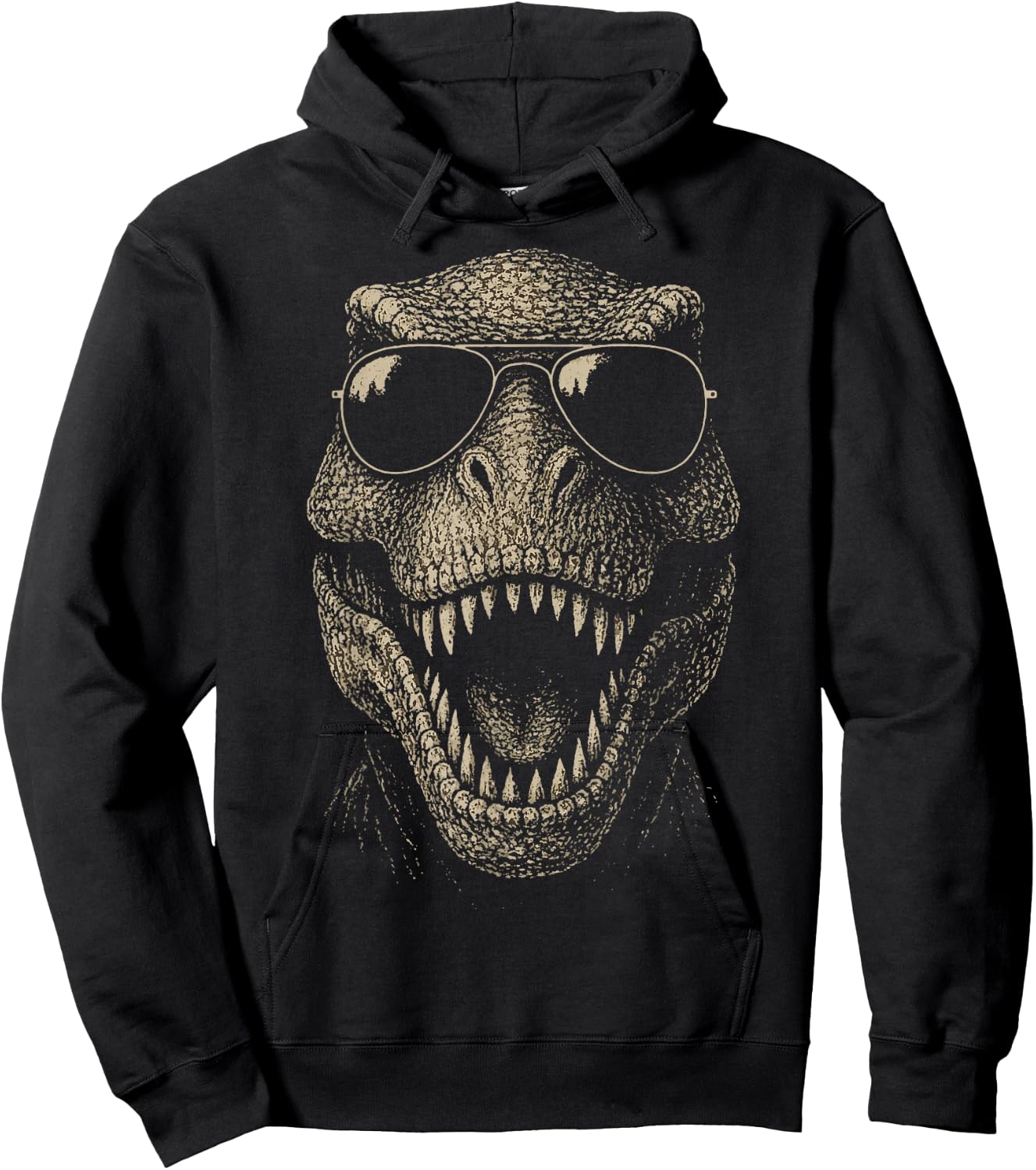 T-Rex Sunglasses Hoodie - Hoodie | Black