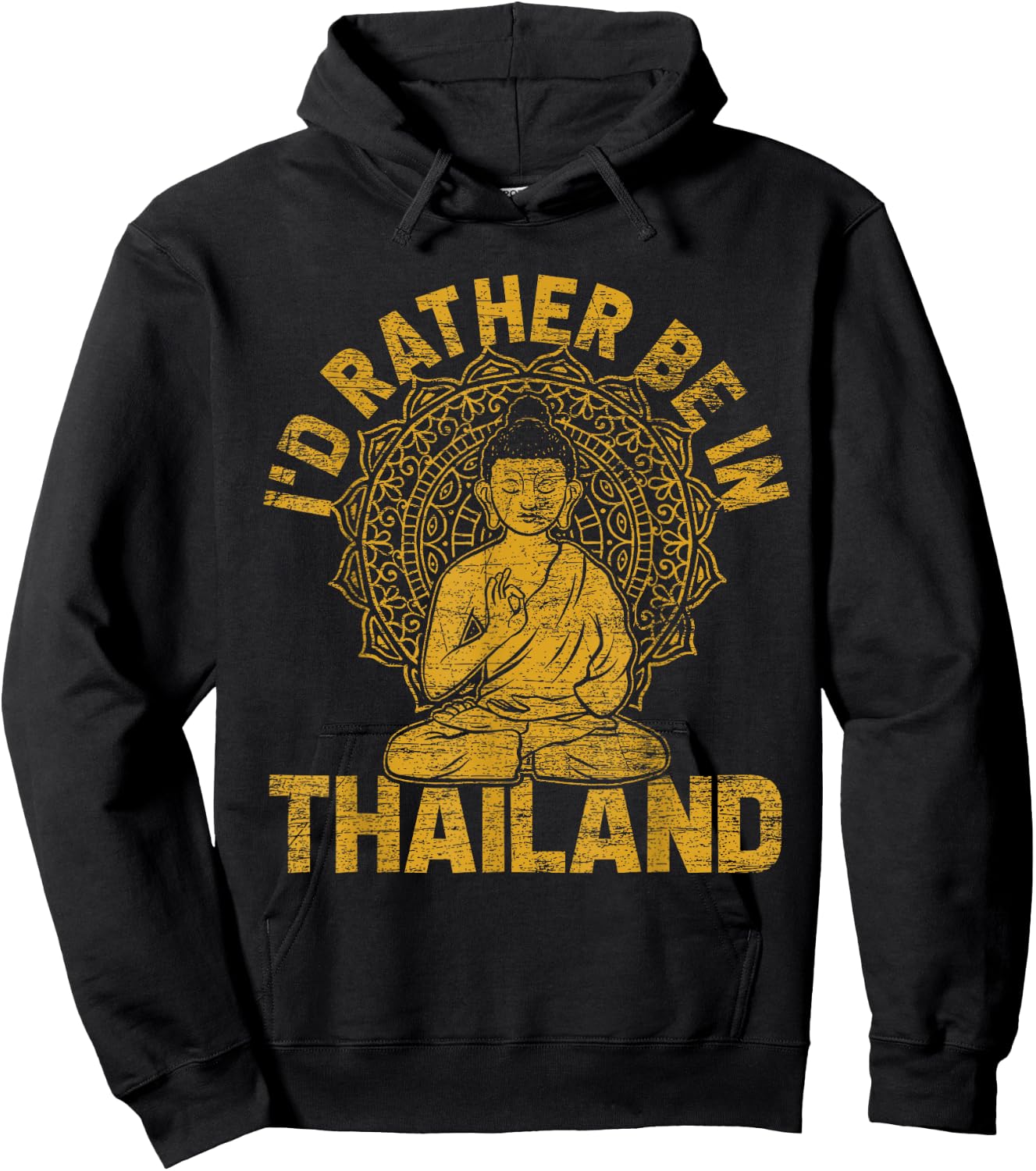 Phuket Chiang Mai Koh Samui - I'd Rather Be In Thailand Hoodie - Hoodie | Black
