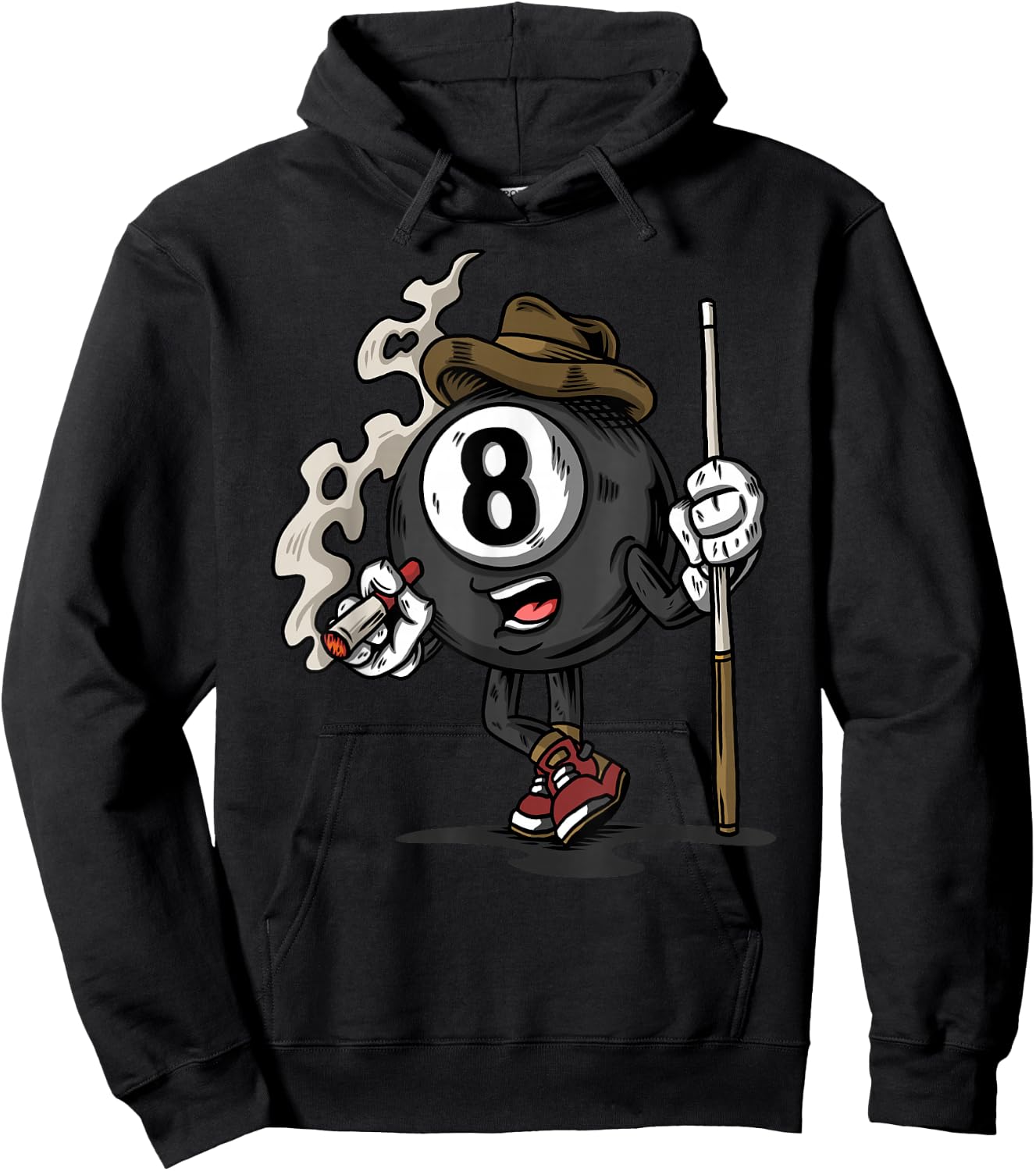 Billiard Ball 8 Pool Billiards Hoodie - Hoodie | Black