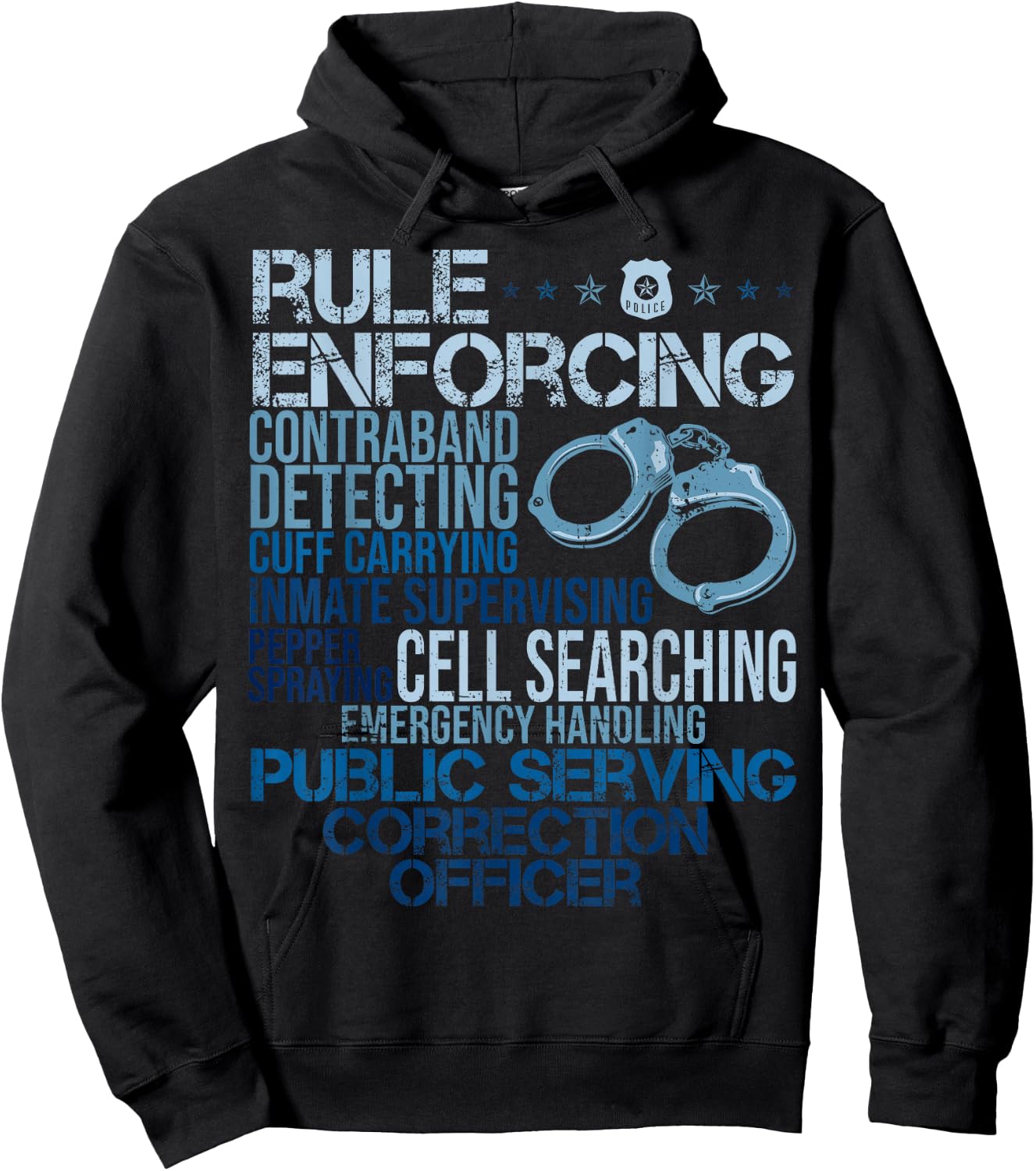Funny Correction Officer Correctional Officer s Hoodie - Hoodie | Black