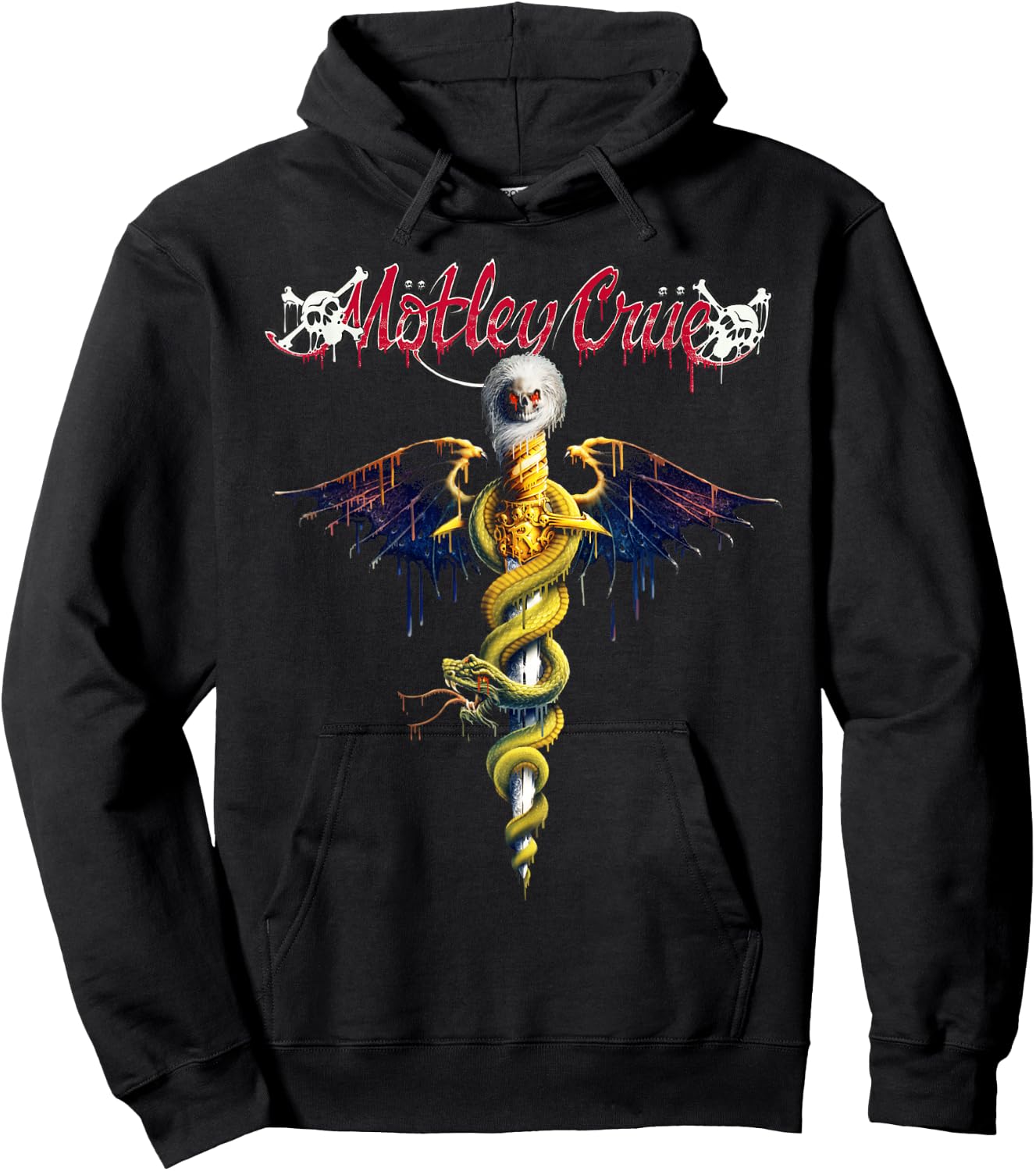 Mötley Crüe - Dr. Feel Good Slime , black Hoodie - Hoodie | Black