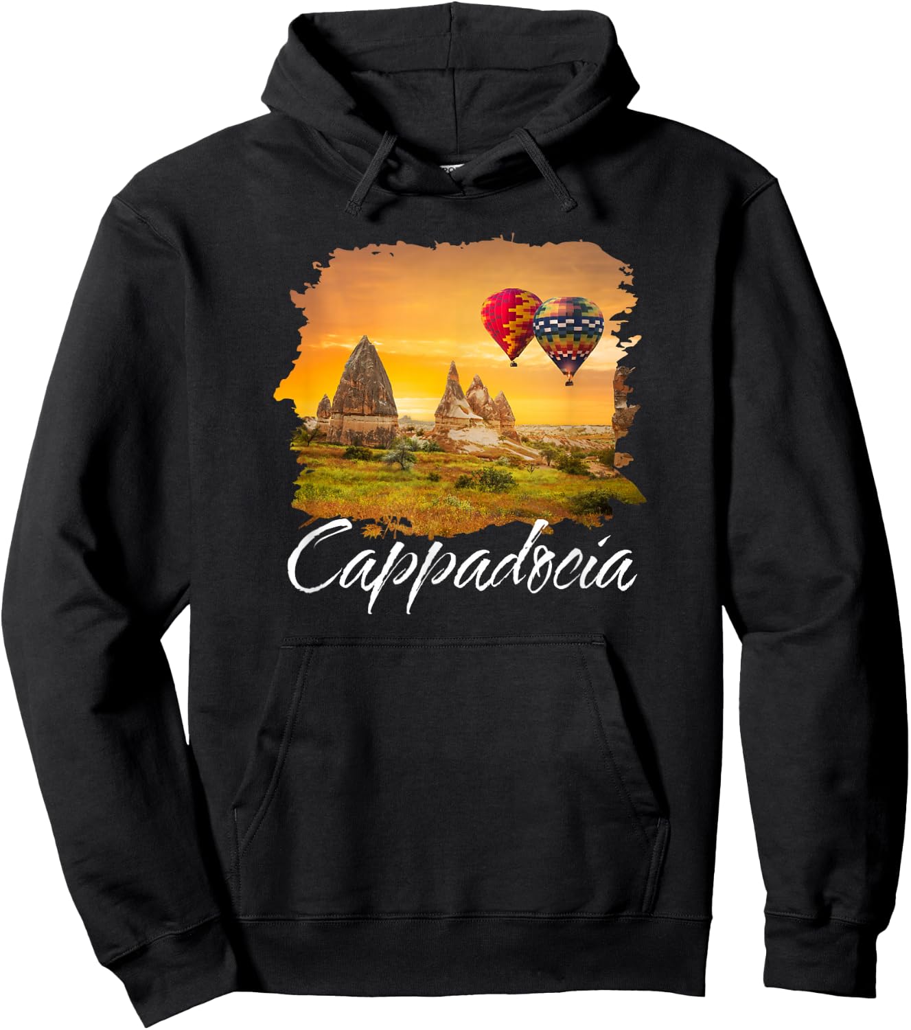Turquie Cappadoce Souvenir/Cappadoce Hoodie - Hoodie | Black