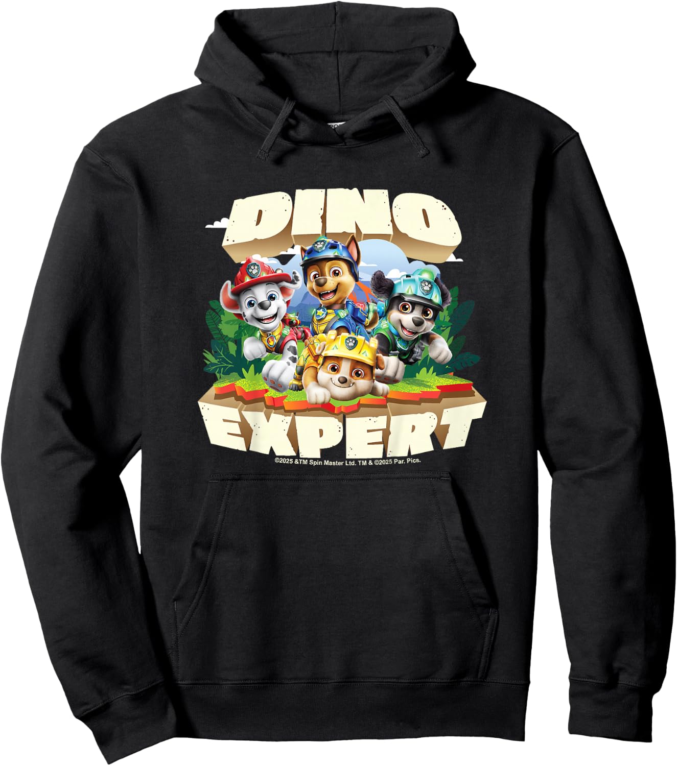 Paw Patrol: The Dino Movie - Dino Expert Hoodie - Hoodie | Black