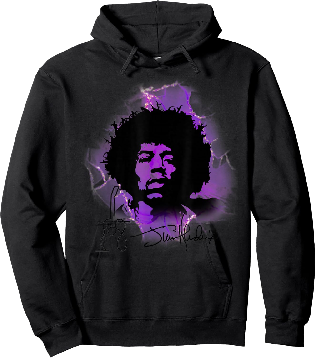 Jimi Hendrix_001 Hoodie - Hoodie | Black