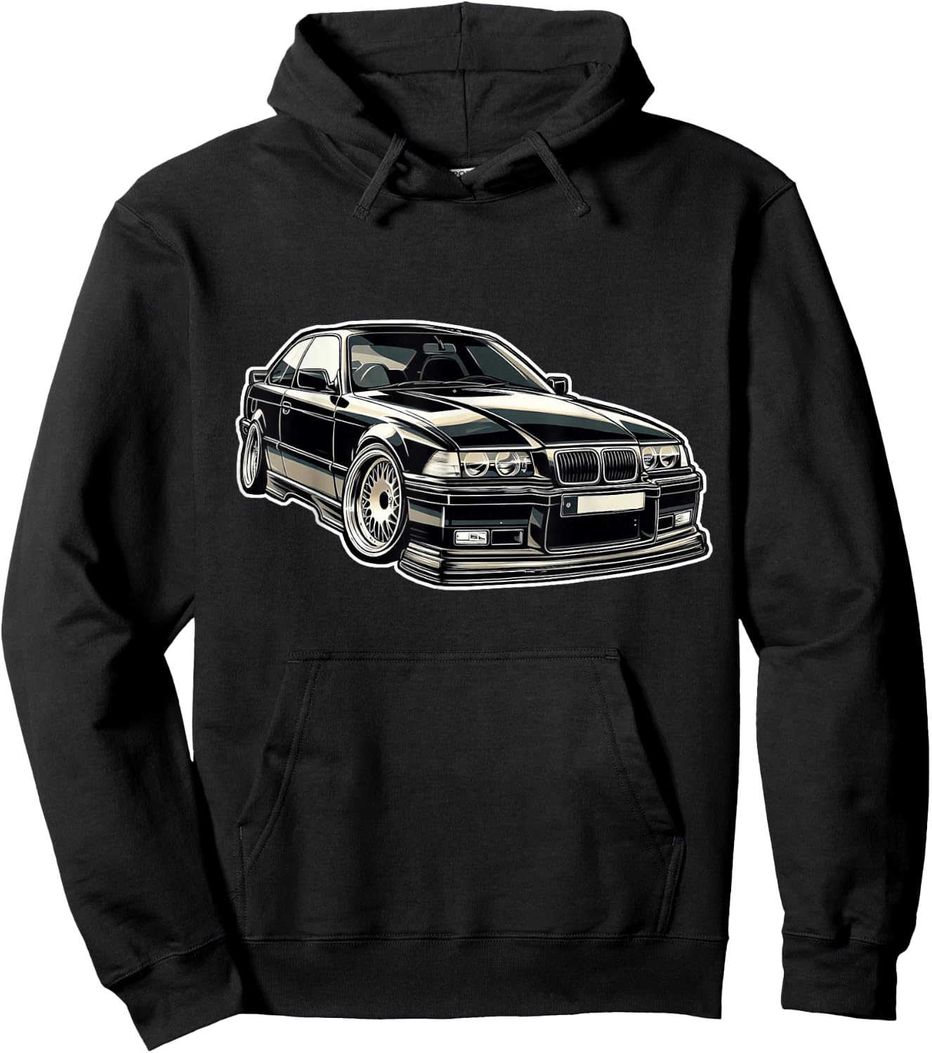 Alte Deutsche Klassische Autos Tuning E36 , Black, S Hoodie - Hoodie | Black