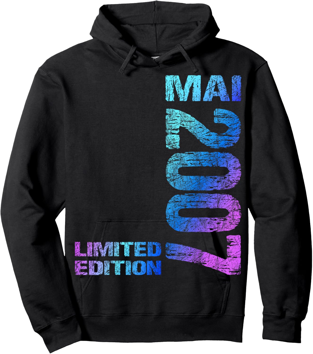 Mai 2007 Junge Mädchen 19. Geburtstag Limited Edition 19 Hoodie - Hoodie | Black