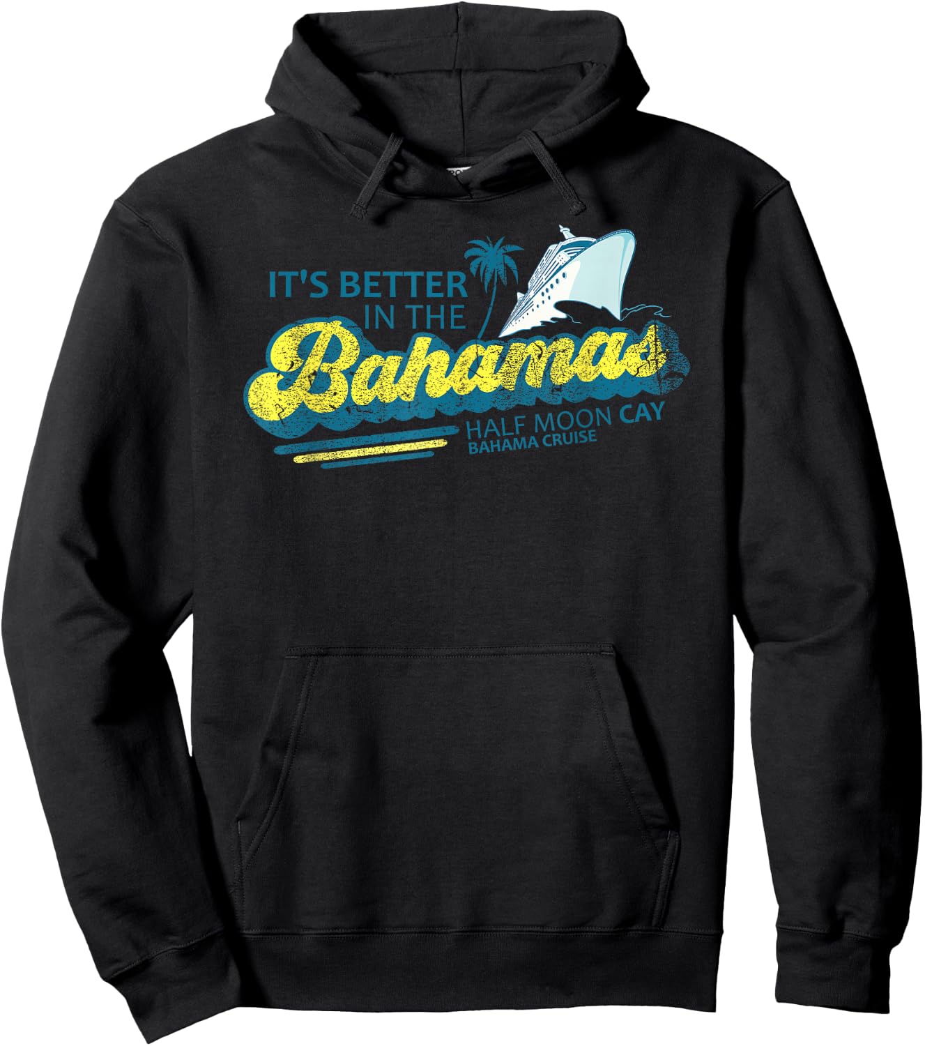 The Bahamas Cruise Half Moon Cay Travel Bahamas Vacation Hoodie - Hoodie | Black