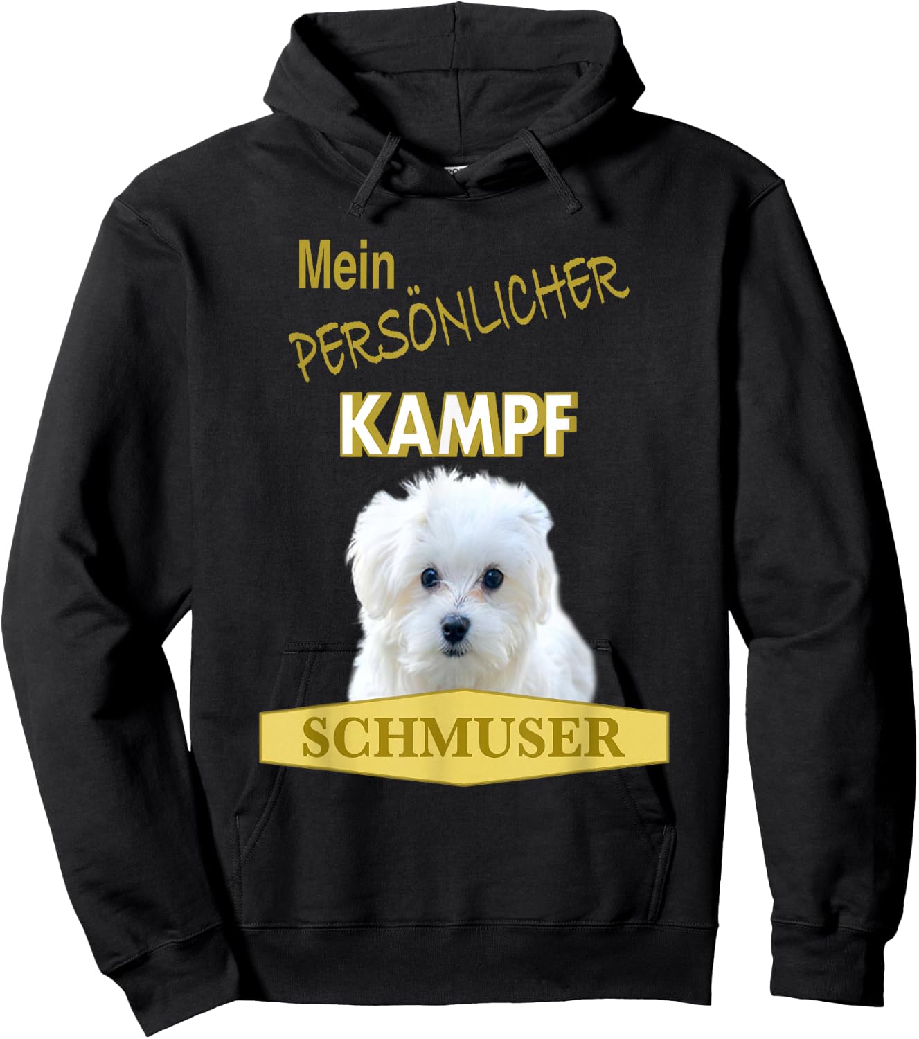 Malteser- – Malteser-Hund – Malteser Hoodie - Hoodie | Black