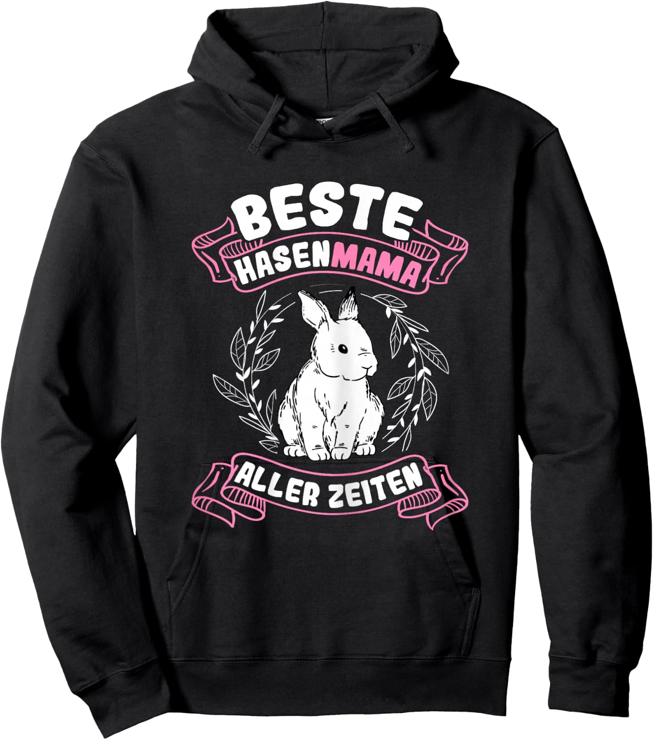 Beste Hasen Mama aller Zeiten Hase Kaninchen Osterhase Hoodie - Hoodie | Black
