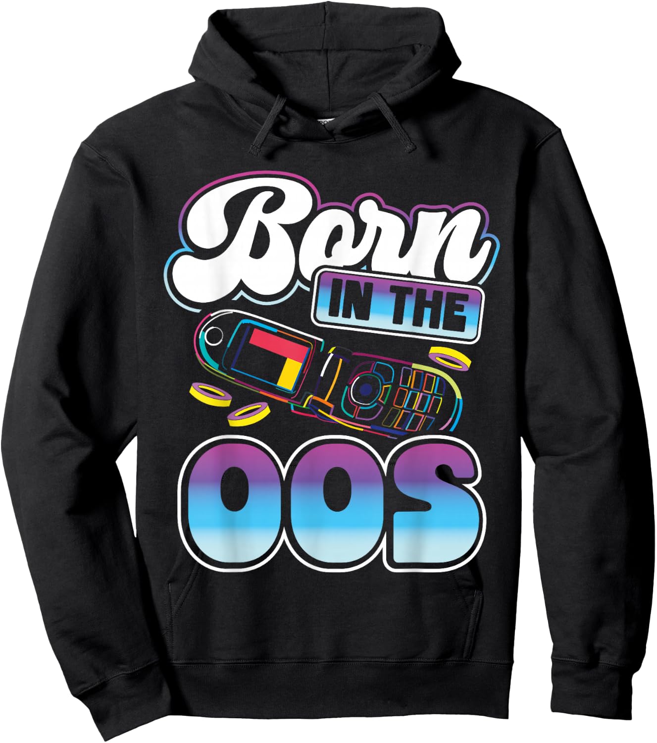 Born In The 00s | 2000 Hoodie - Hoodie | Black