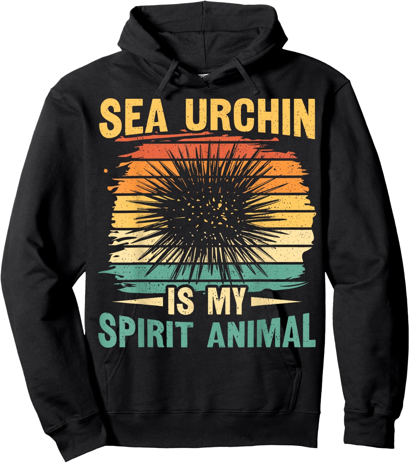 Sea urchin is my spirit animal Quote for a Sea Urchin expert Hoodie - Hoodie | Black