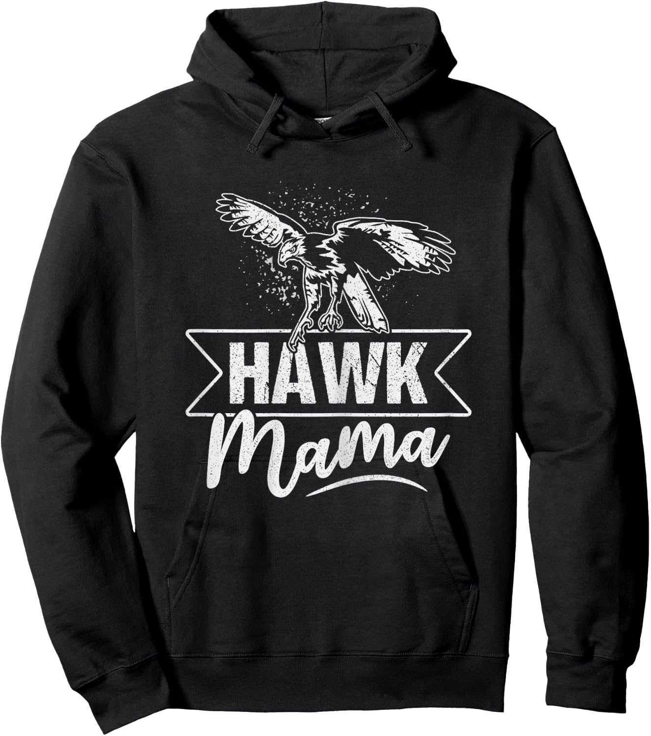 Hawk Mama Design for a Hawk mom Hoodie - Hoodie | Black