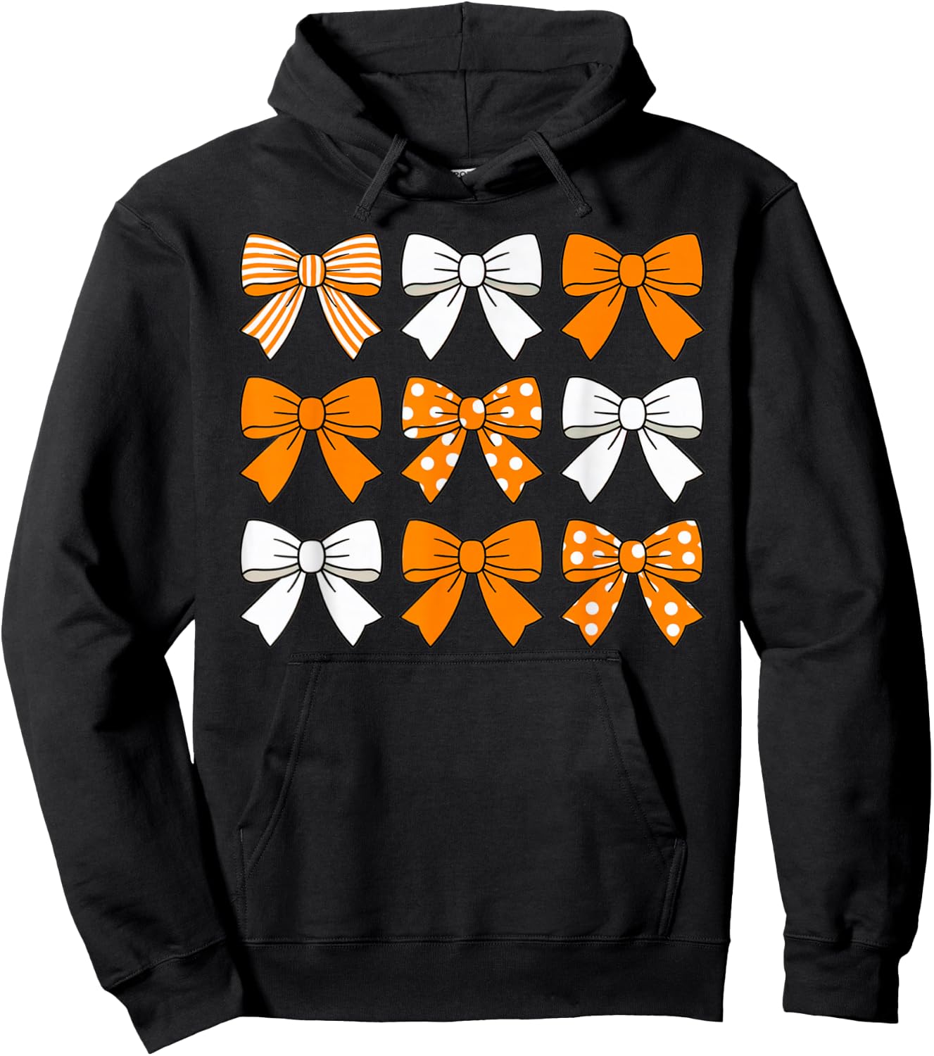 Cute Tennessee Coquette Vibes State Pride Women Girls Tween Hoodie - Hoodie | Black