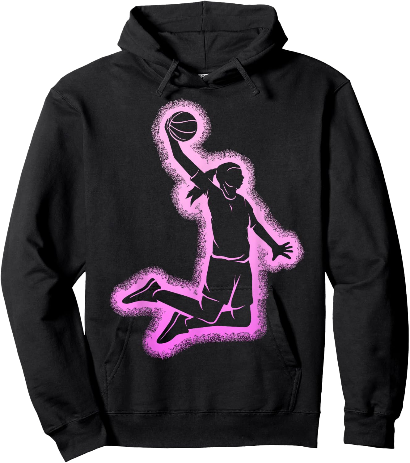 Basketball Girl Women Girls Kids , Black, S Hoodie - Hoodie | Black