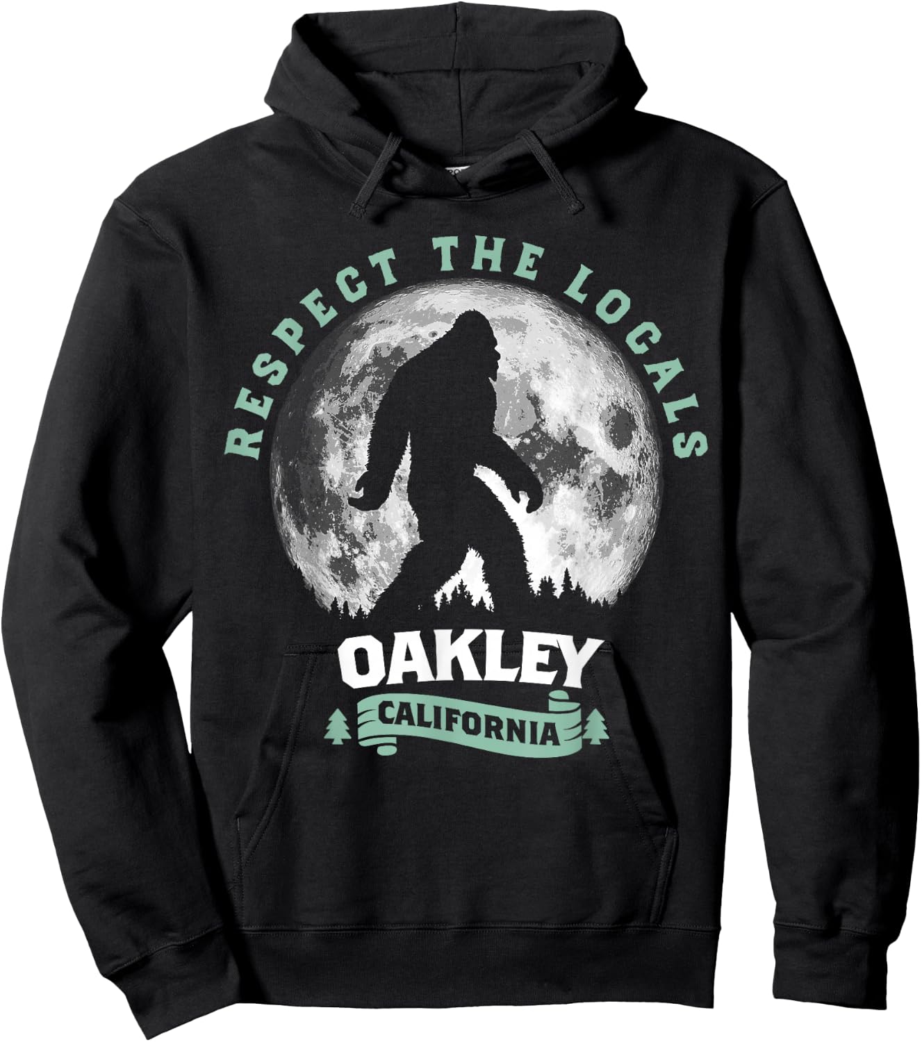 Oakley California Bigfoot Night Walk Retro Hoodie - Hoodie | Black