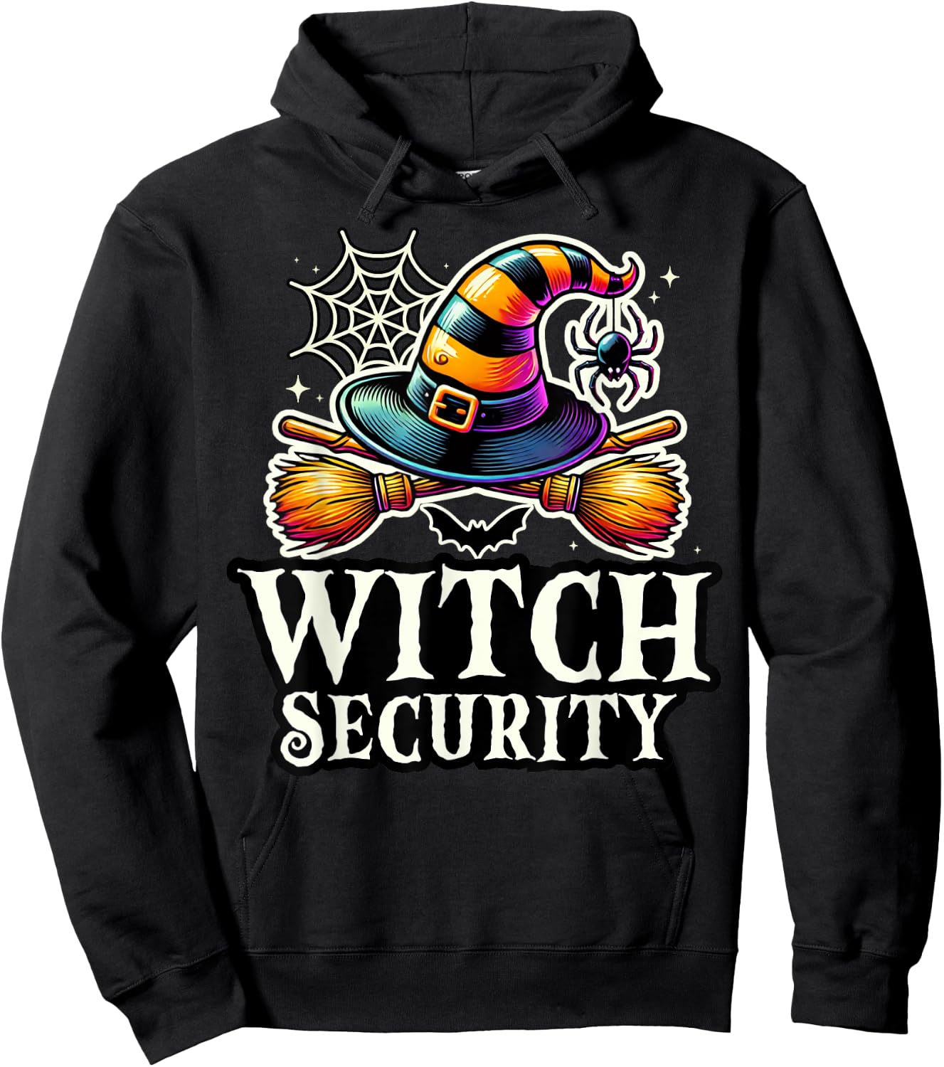 Witch Security Easy Husband Boyfriend of Fun Witches Costume Hoodie - Hoodie | Black