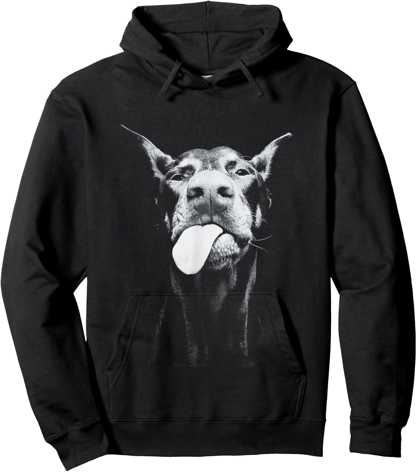 Cooler Dobermann Hoodie - Hoodie | Black
