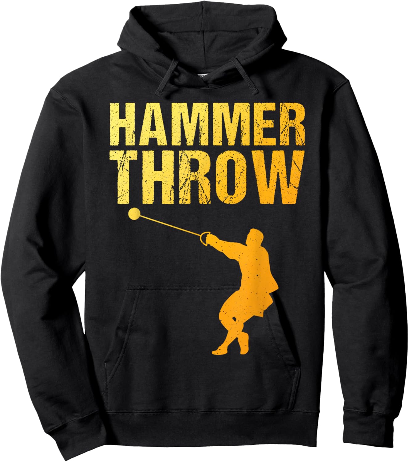 Best Hammer Throw Art Women Throwing Hammer Thrower Hoodie - Hoodie | Black