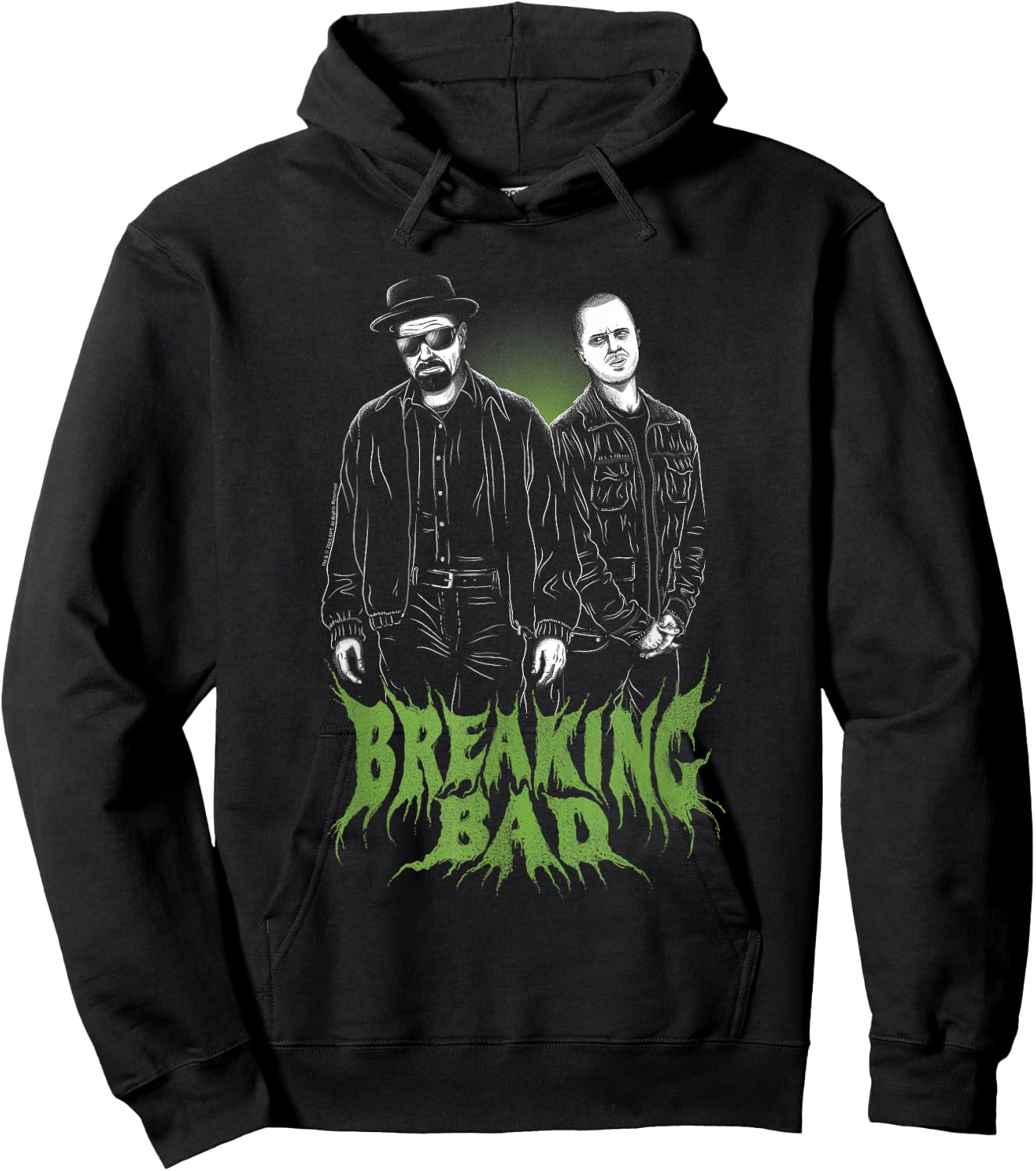 Breaking Bad Walter & Jesse Verzogen , black Hoodie - Hoodie | Black