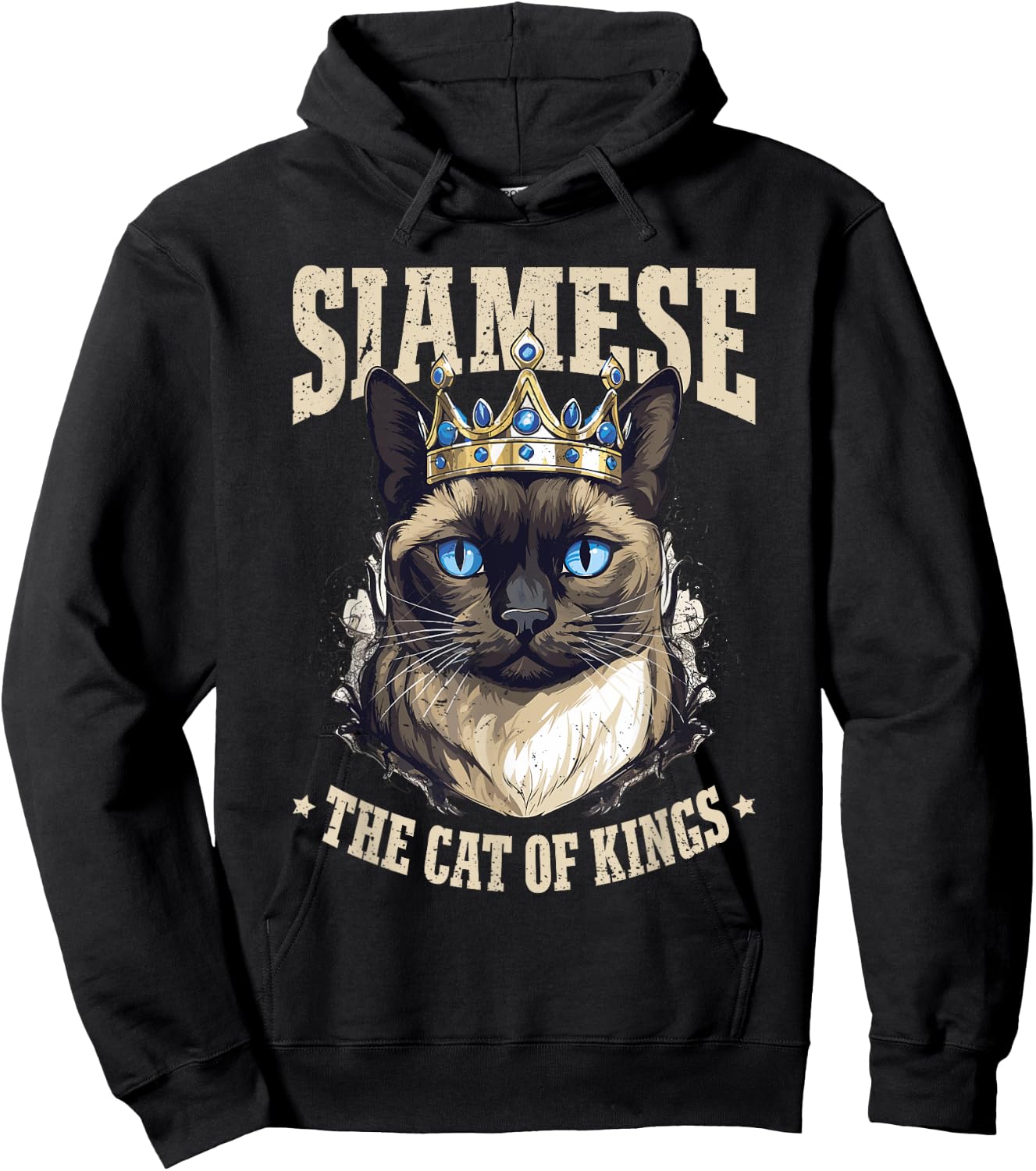 Siamese The Cat Of Kings Cat Lover Owner Women Hoodie - Hoodie | Black
