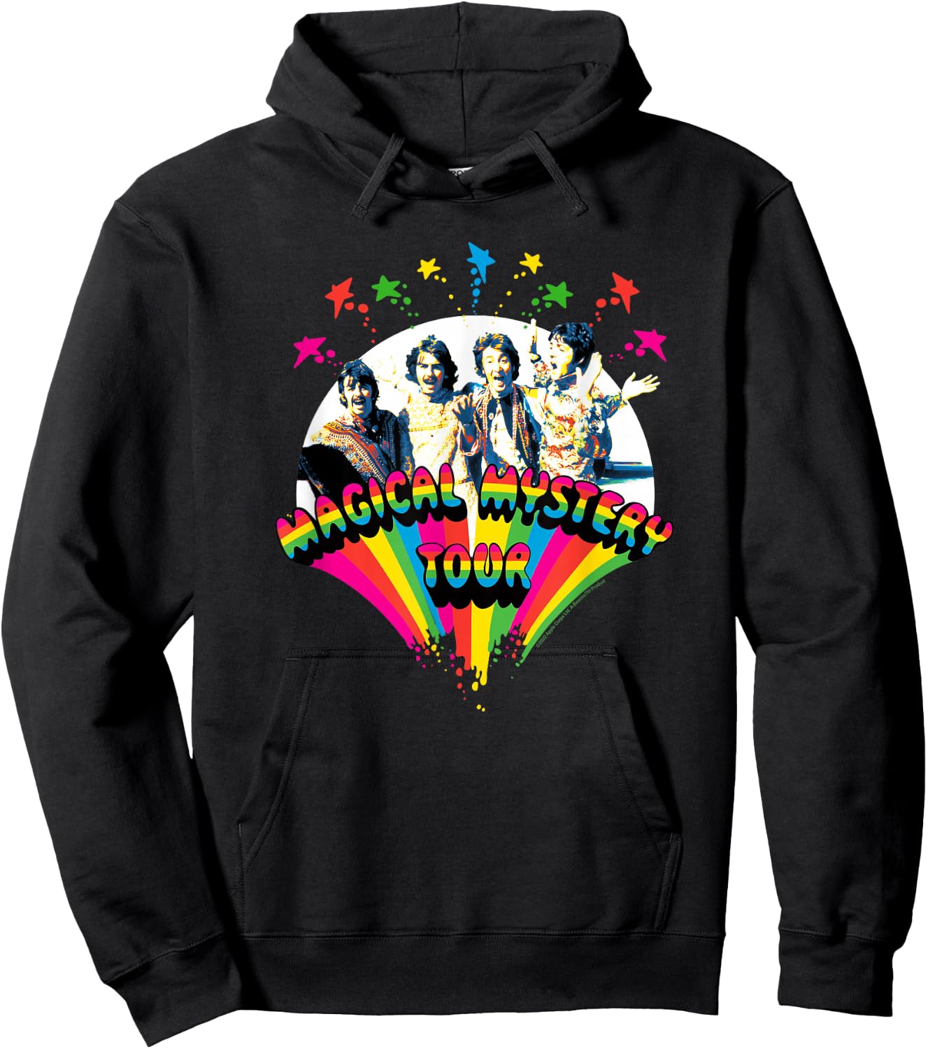 The Beatles - Magical Mystery Tour with band members, Black, S Hoodie - Hoodie | Black