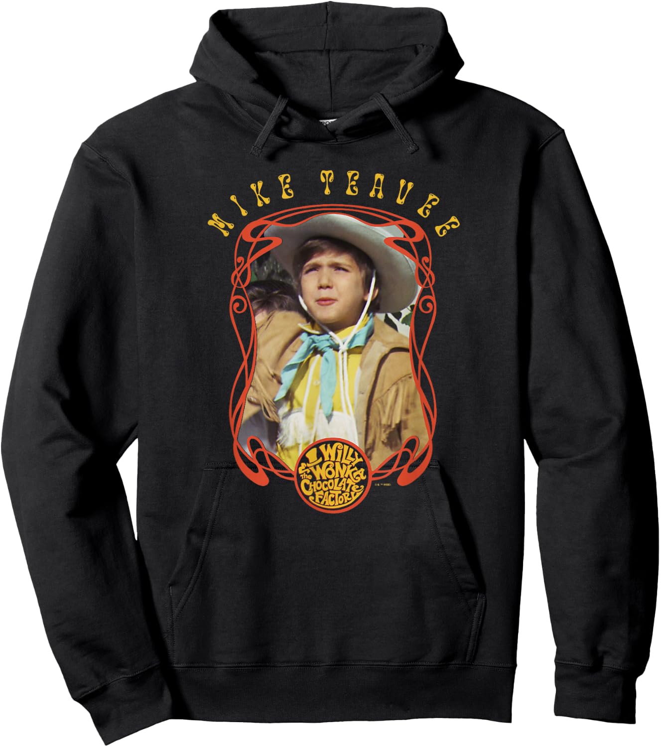Willy Wonka And The Chocolate Factory Mike Teavee Frame Hoodie - Hoodie | Black
