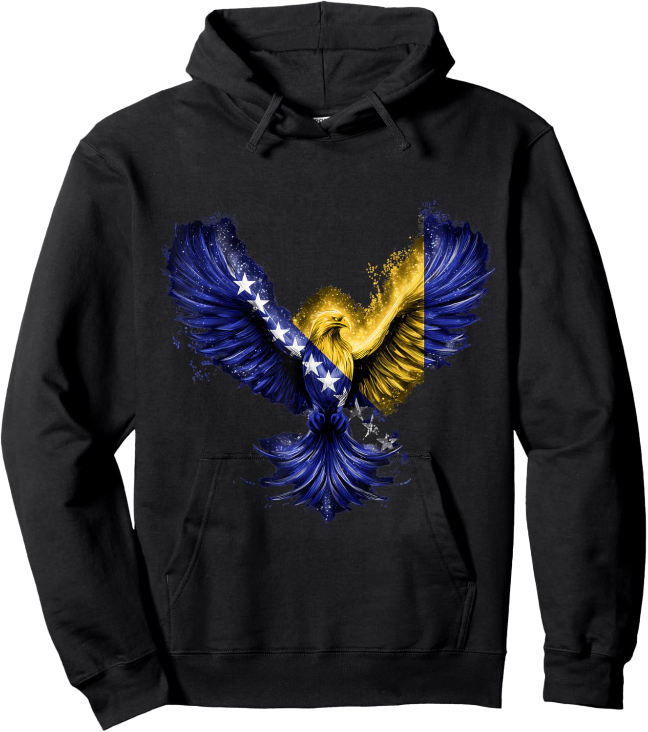 Bosnia Flag Bosnia and Herzegovina Roots Hoodie - Hoodie | Black