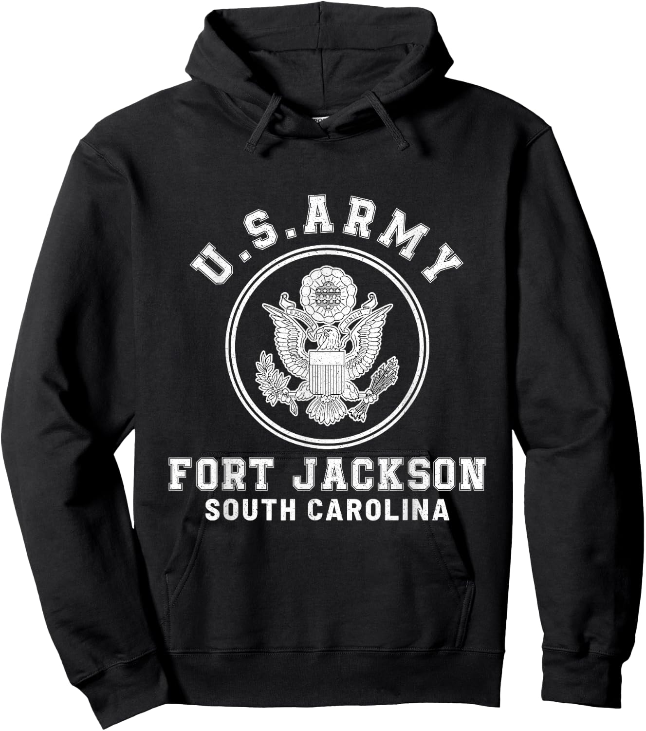 Fort Jackson South Carolina SC Army Basic Training Hoodie - Hoodie | Black