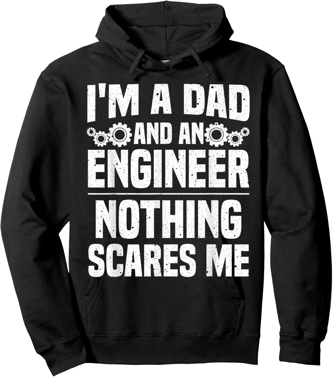 Funny Engineer Dad Art Father Day Engineering Lovers Hoodie - Hoodie | Black
