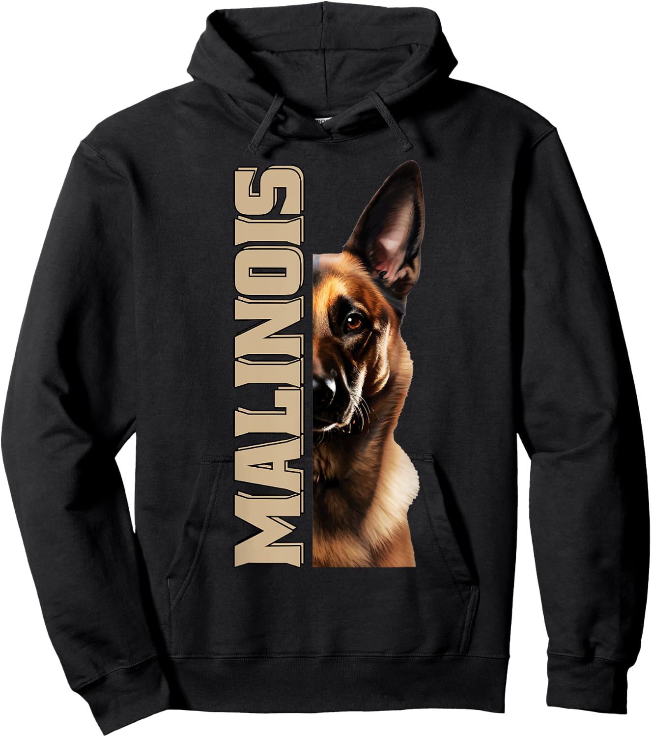 Malinois Dog Owner Love Belgian Malinois , Black, S Hoodie - Hoodie | Black