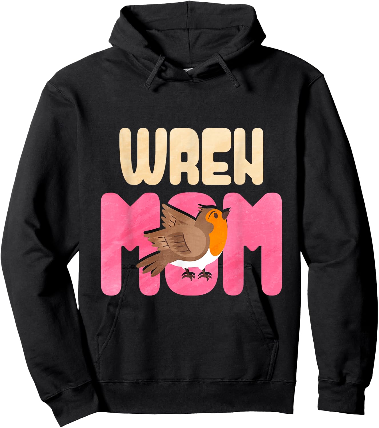 Wren Mom Hoodie - Hoodie | Black