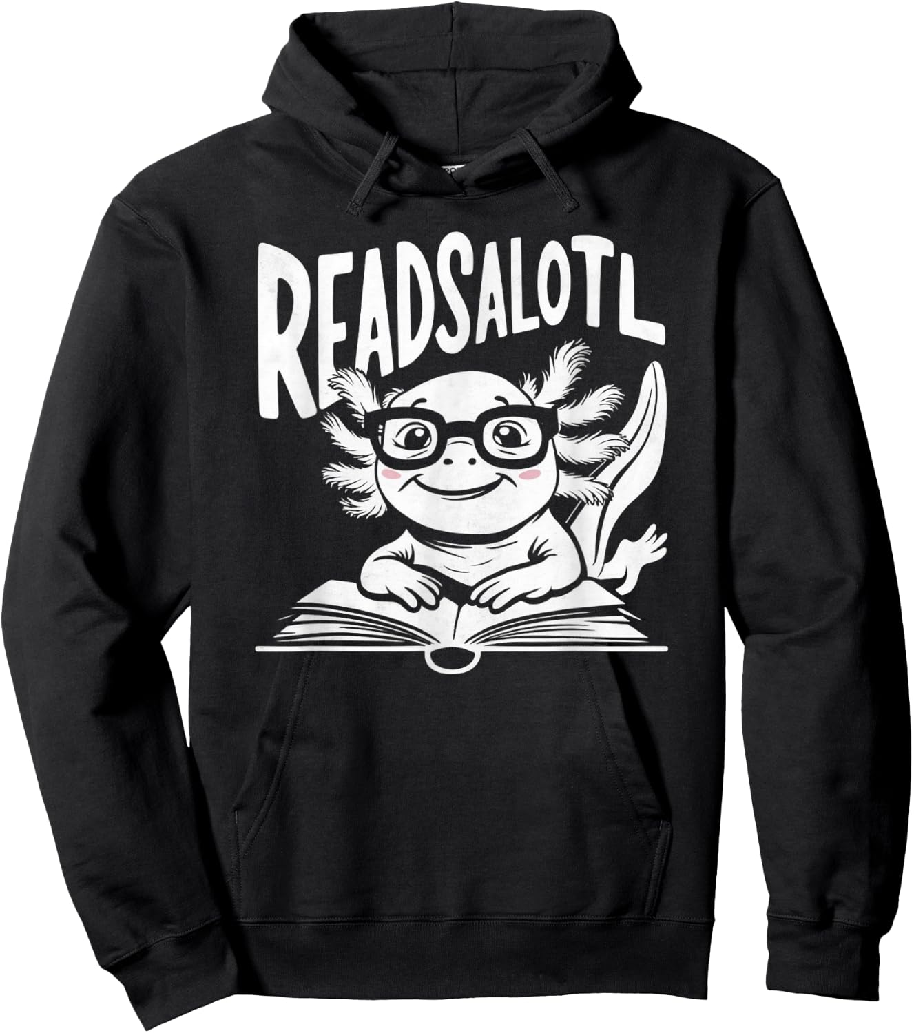 Reads Alotl Hoodie - Hoodie | Black