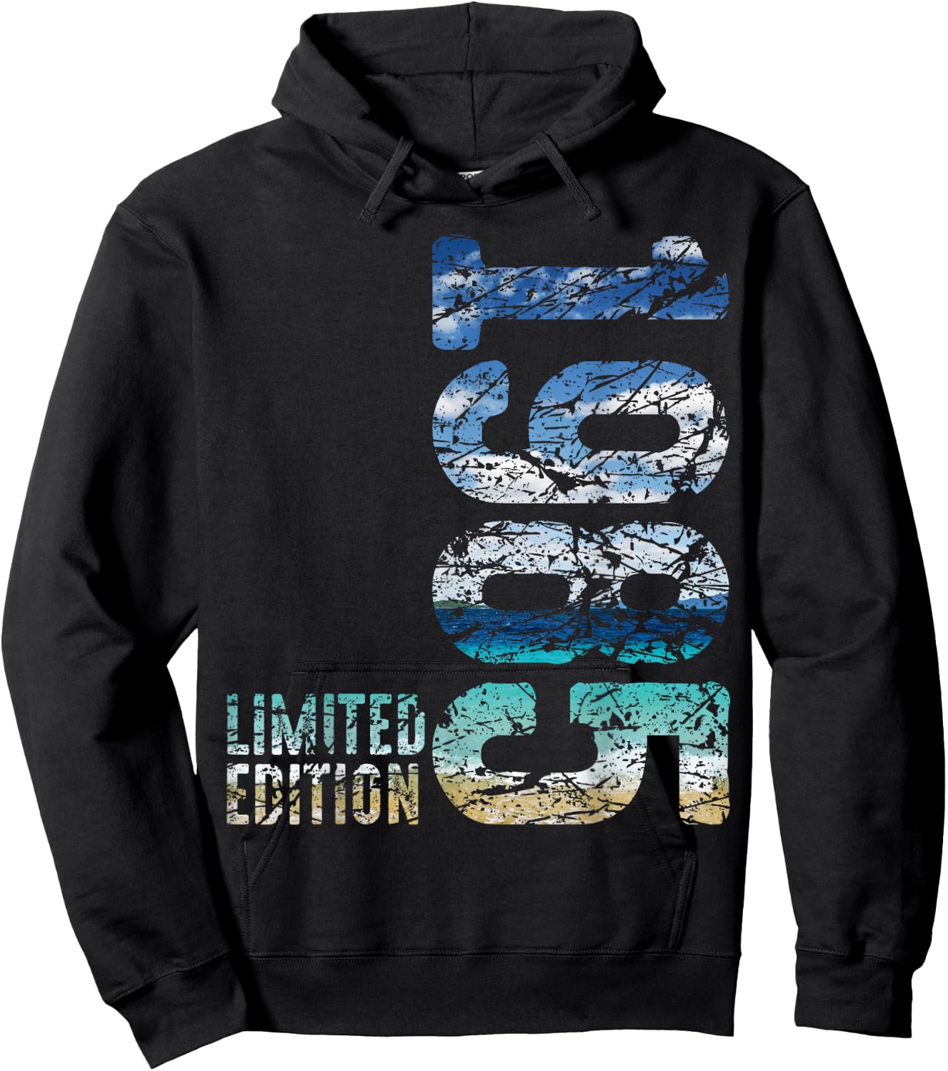 41st birthday man woman 41 years decoration 1985 funny Gift Hoodie - Hoodie | Black