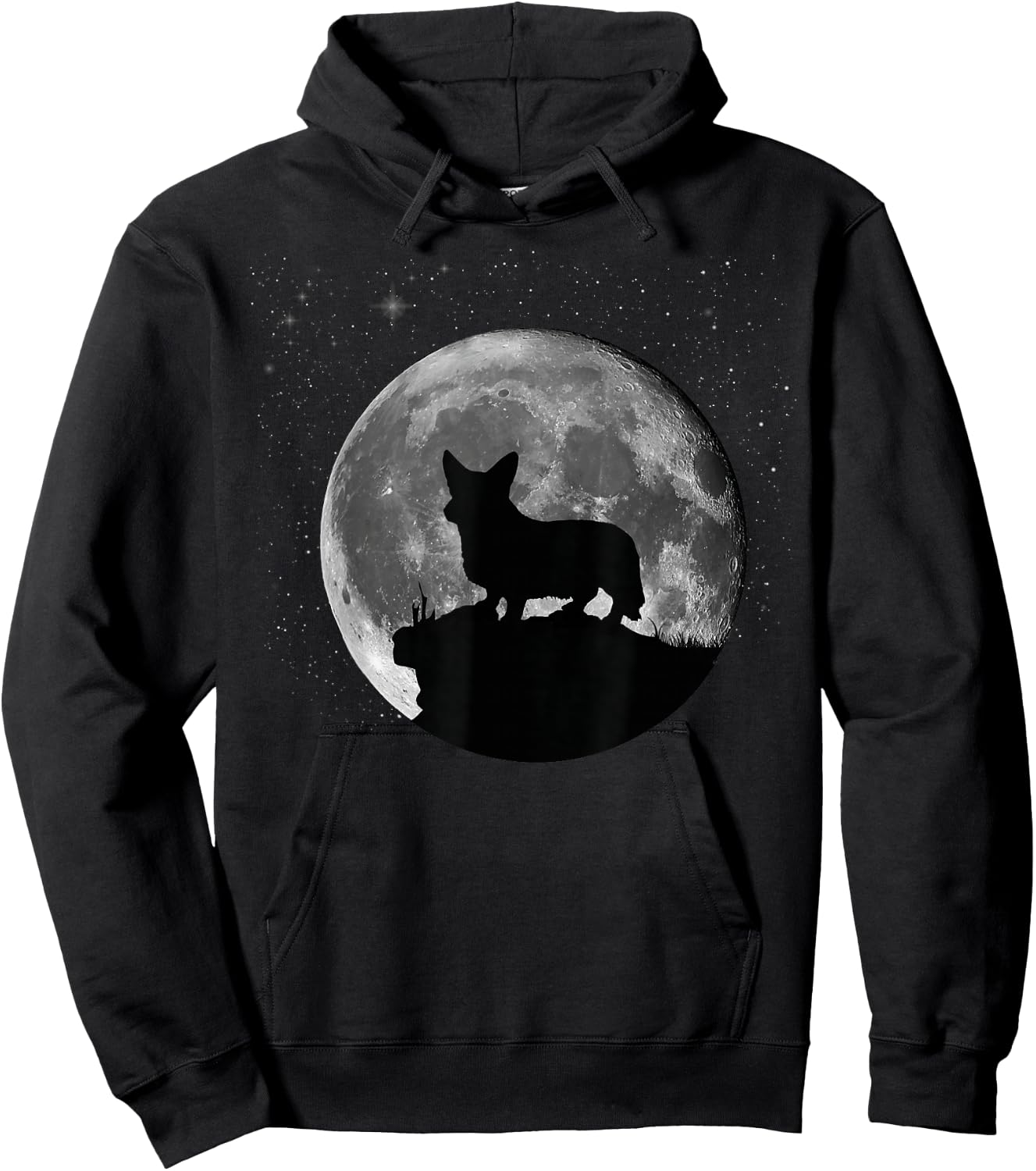 Welsh Corgi Pembroke Welsh Corgi Cardigan -Adults, Kids Black Hoodie - Hoodie | Black