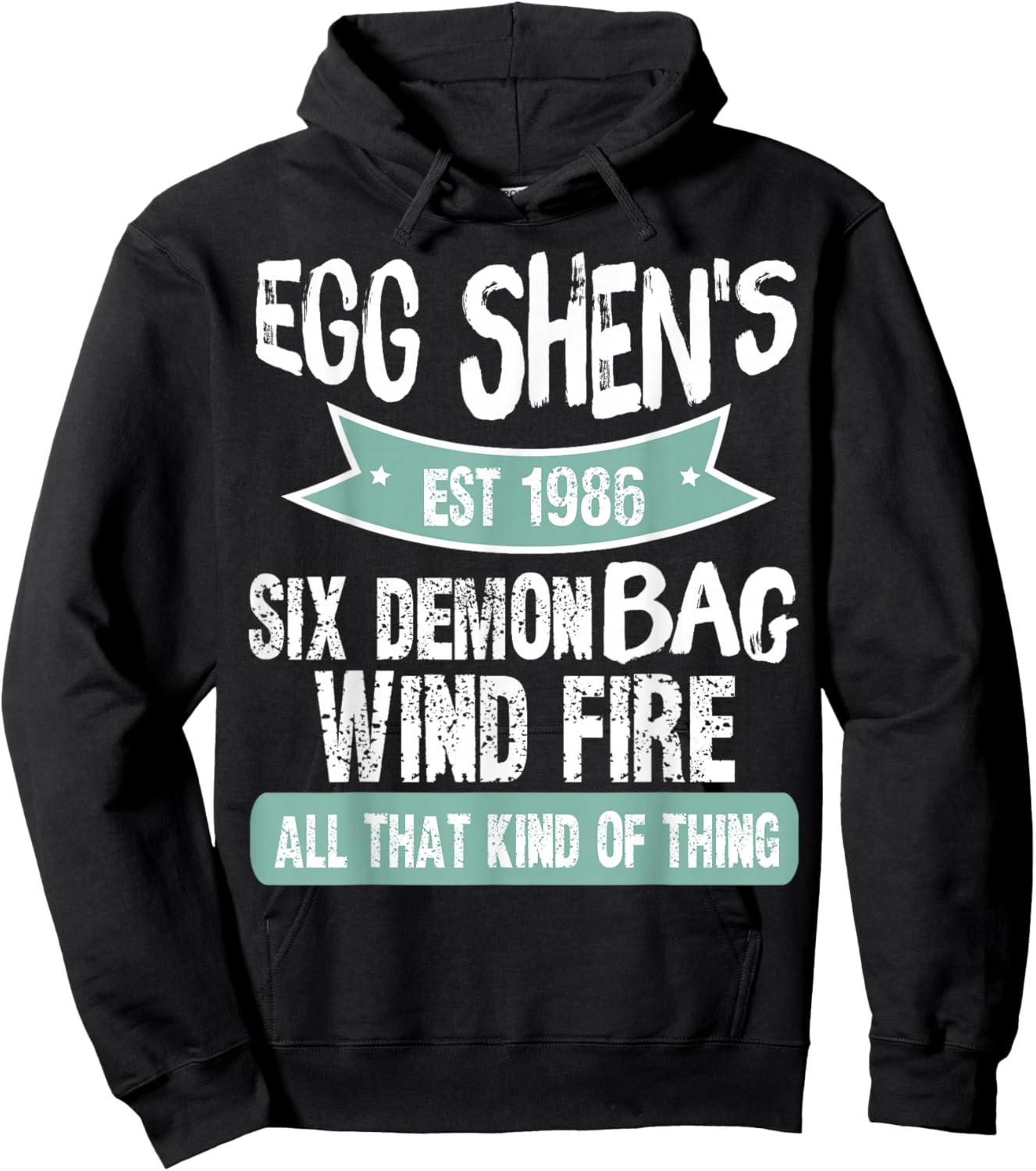 Six Demon Bag Big Trouble In Little China Hoodie - Hoodie | Black