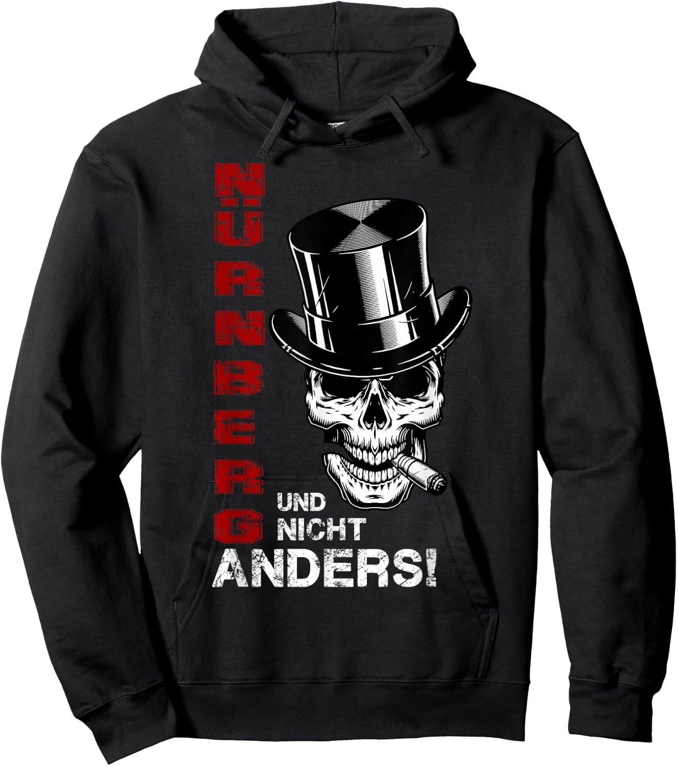 Ultras Nuremberg Shirt Nuremberg Boys' Football Tradition FCN , black, s Hoodie - Hoodie | Black