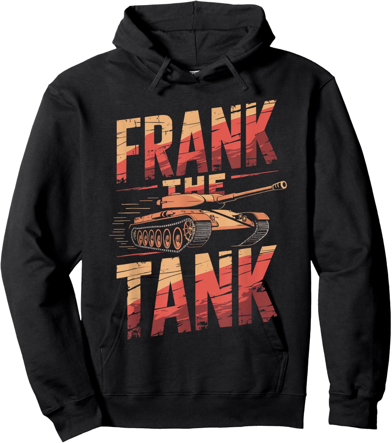 Frank the Tank Shirt Personalized Name Frank Hoodie - Hoodie | Black