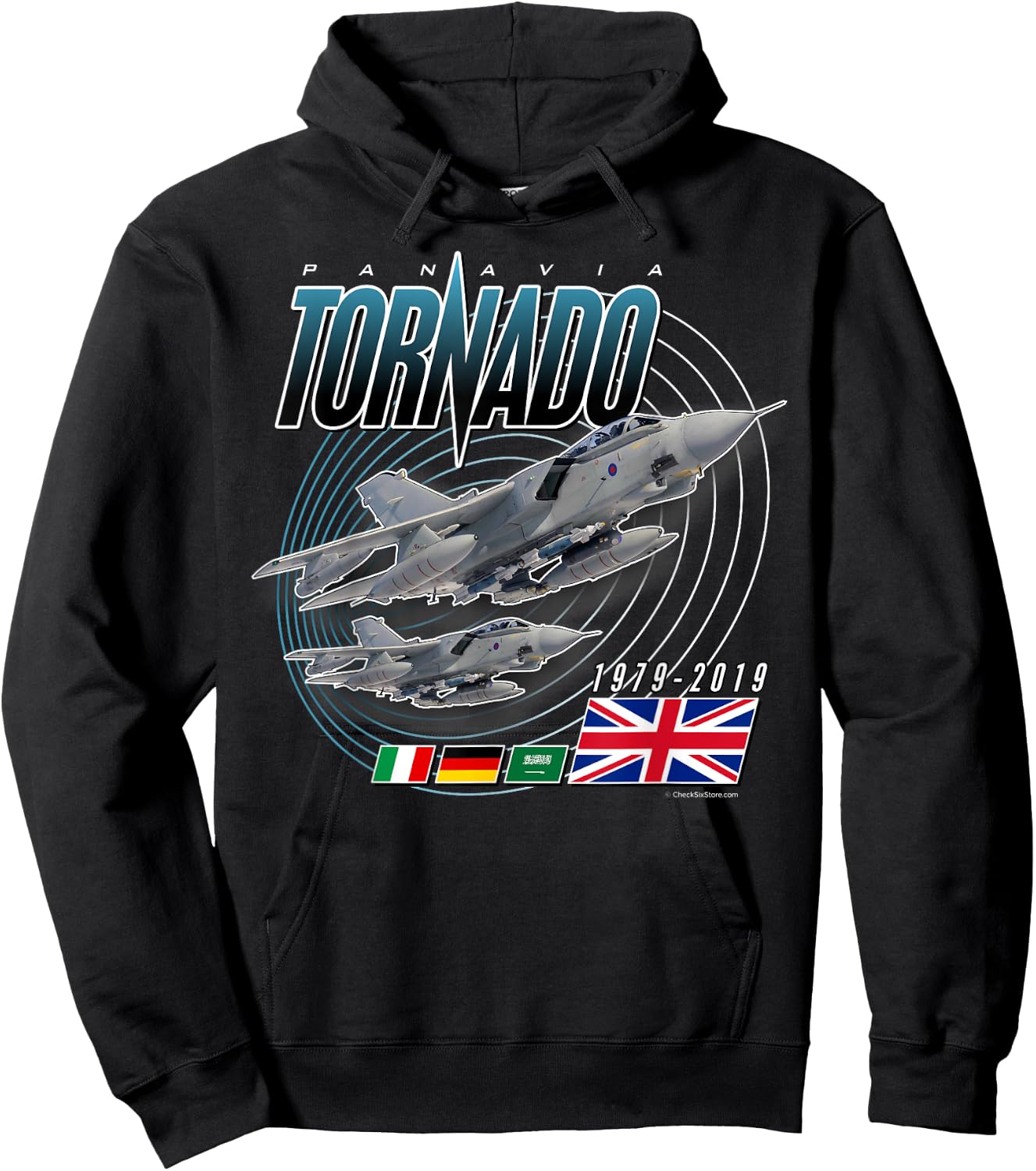 Panavia Tornado Jet 1979 - 2019 Hoodie - Hoodie | Black