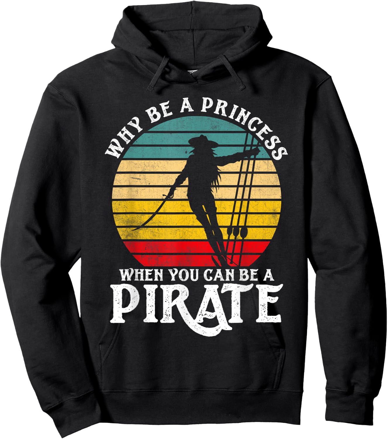 Funny Pirate Freebooter Gifts Lover Of A Caribbean Hoodie - Hoodie | Black