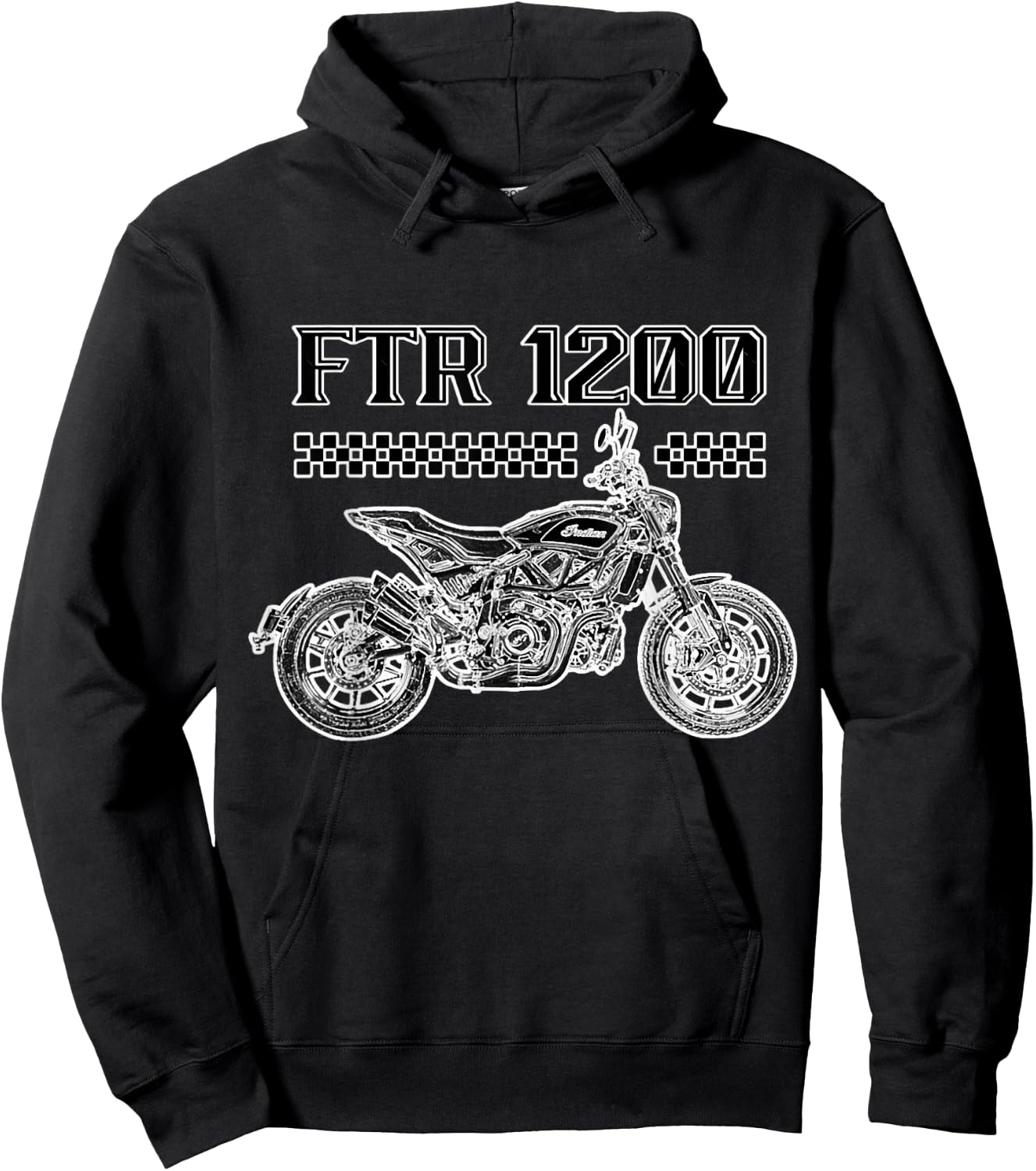 Ftr1200 Hoodie - Hoodie | Black