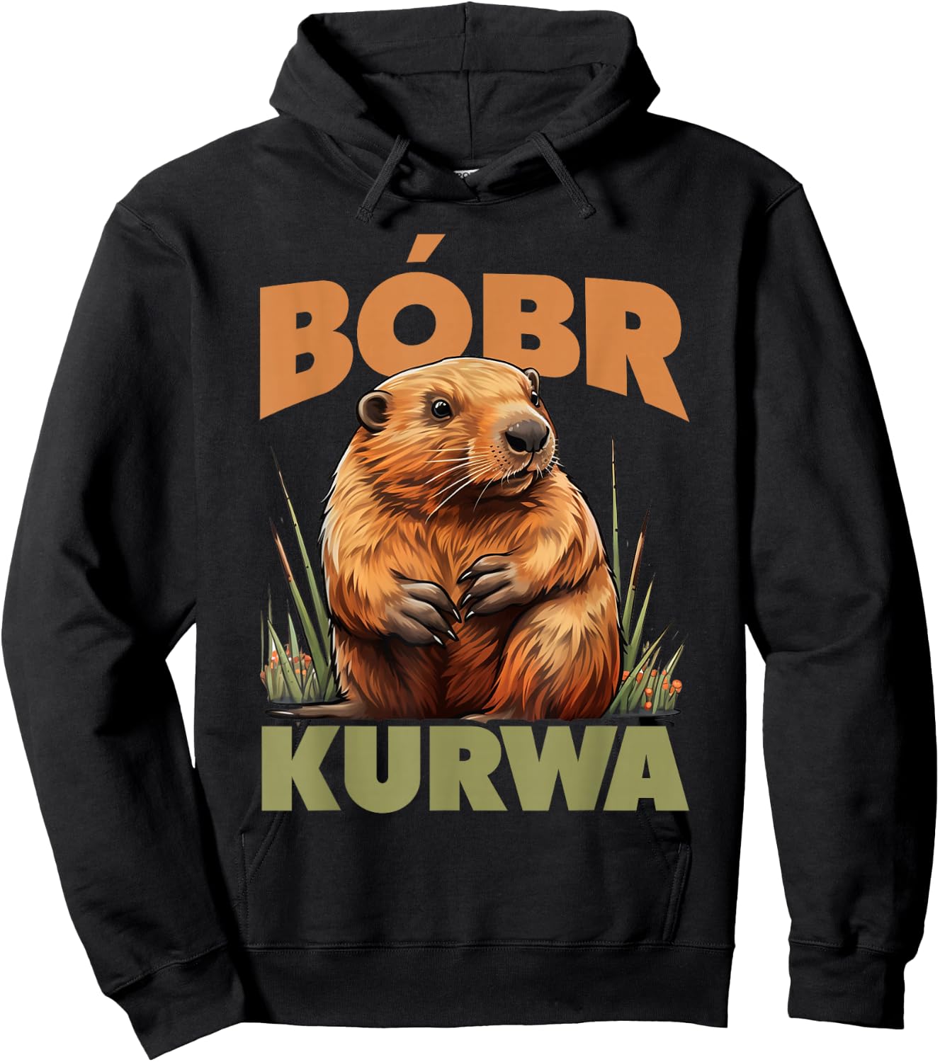 Bobr Kurwa - Bober Beaver Bobr Hoodie - Hoodie | Black